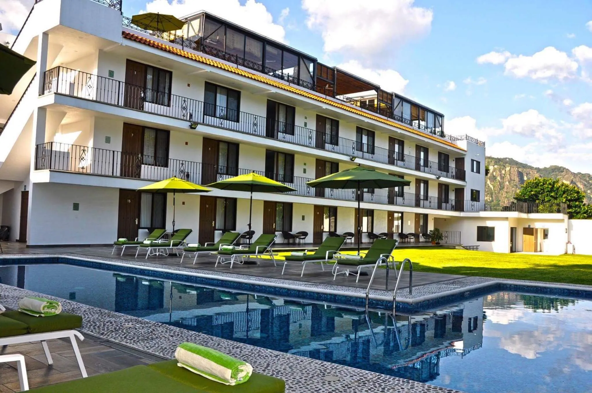 Property building in Hotel Las Puertas de Tepoztlan