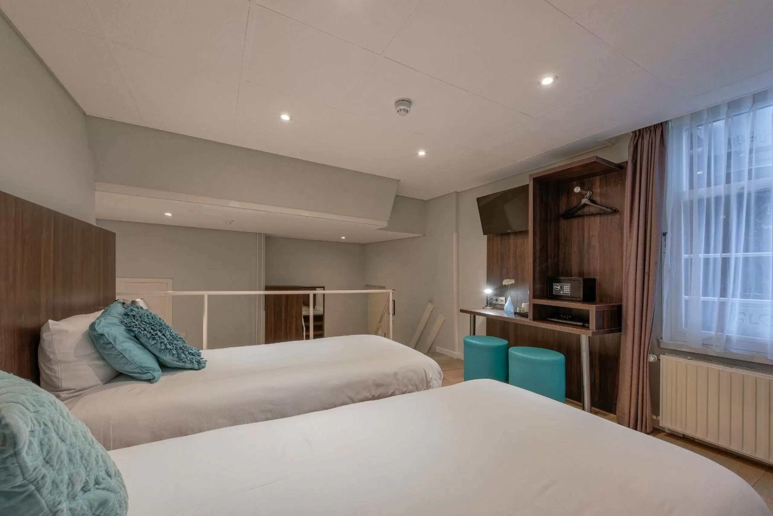 Bed in Hotel Damsquare