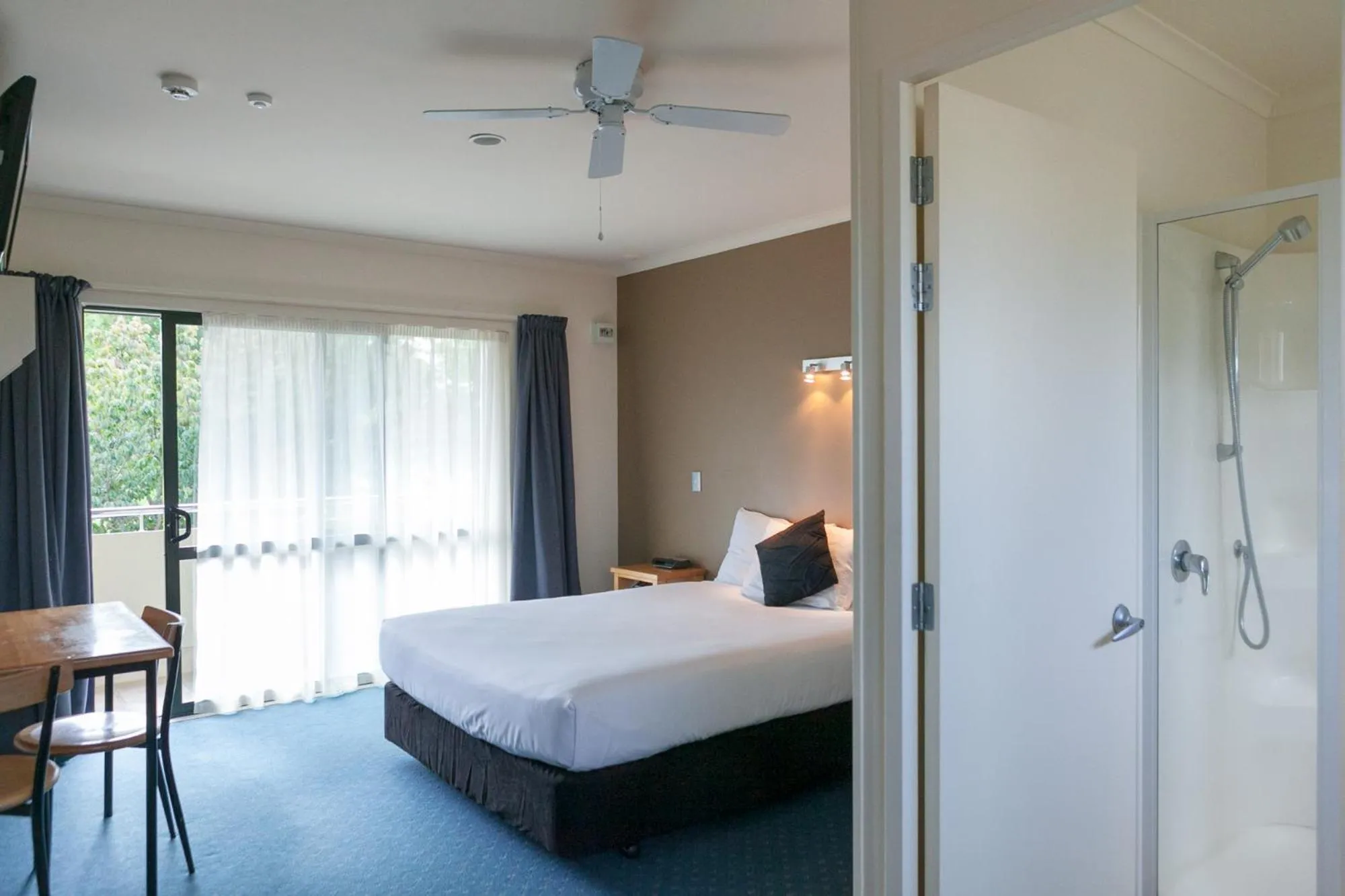 Bed in Stadium Motel