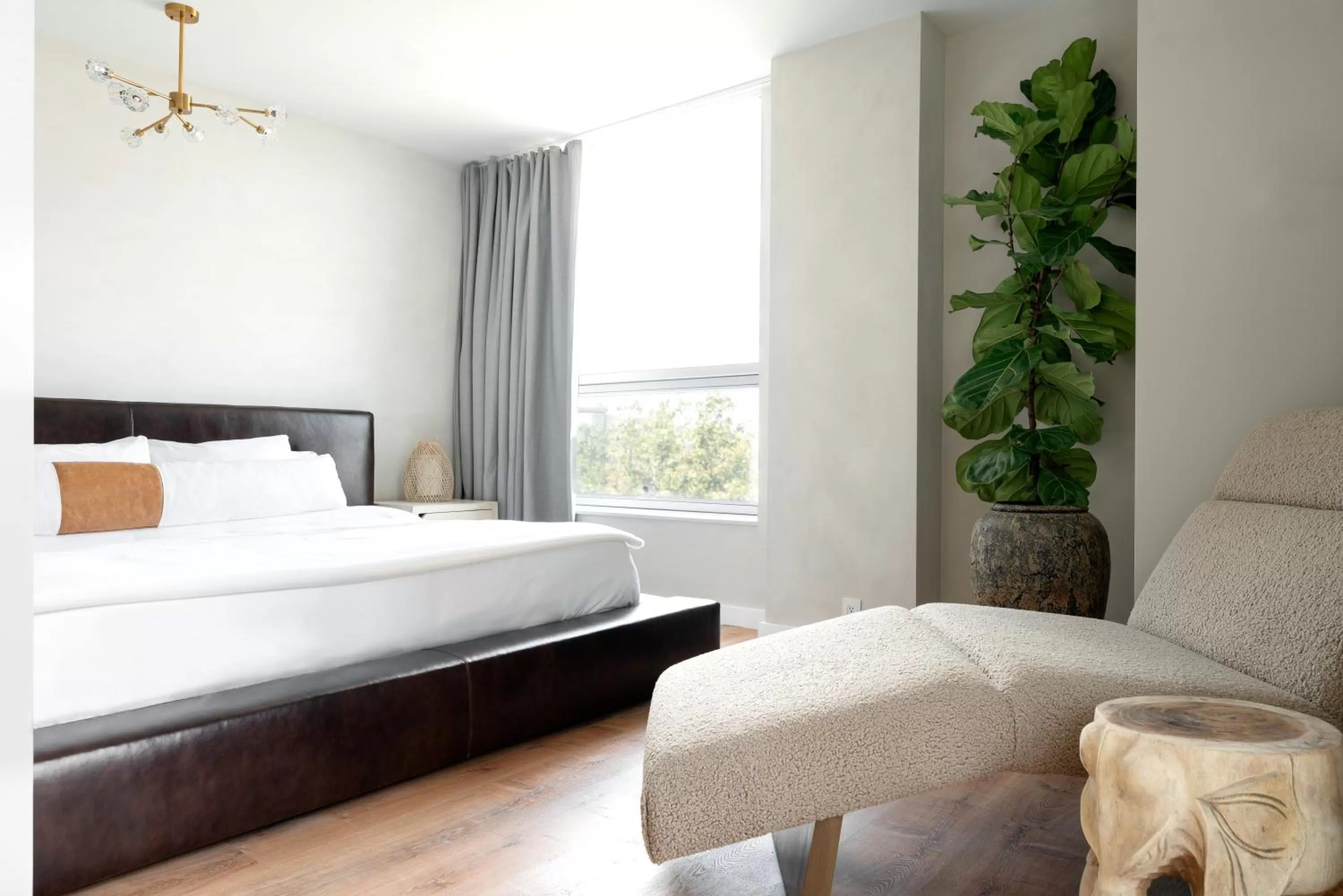 Bed in CODA Williamsburg