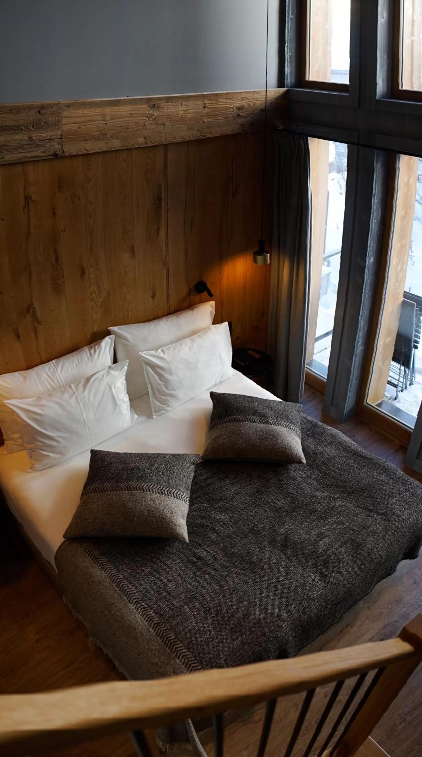 Bed in Hotel MONT-BLANC VAL D'ISERE