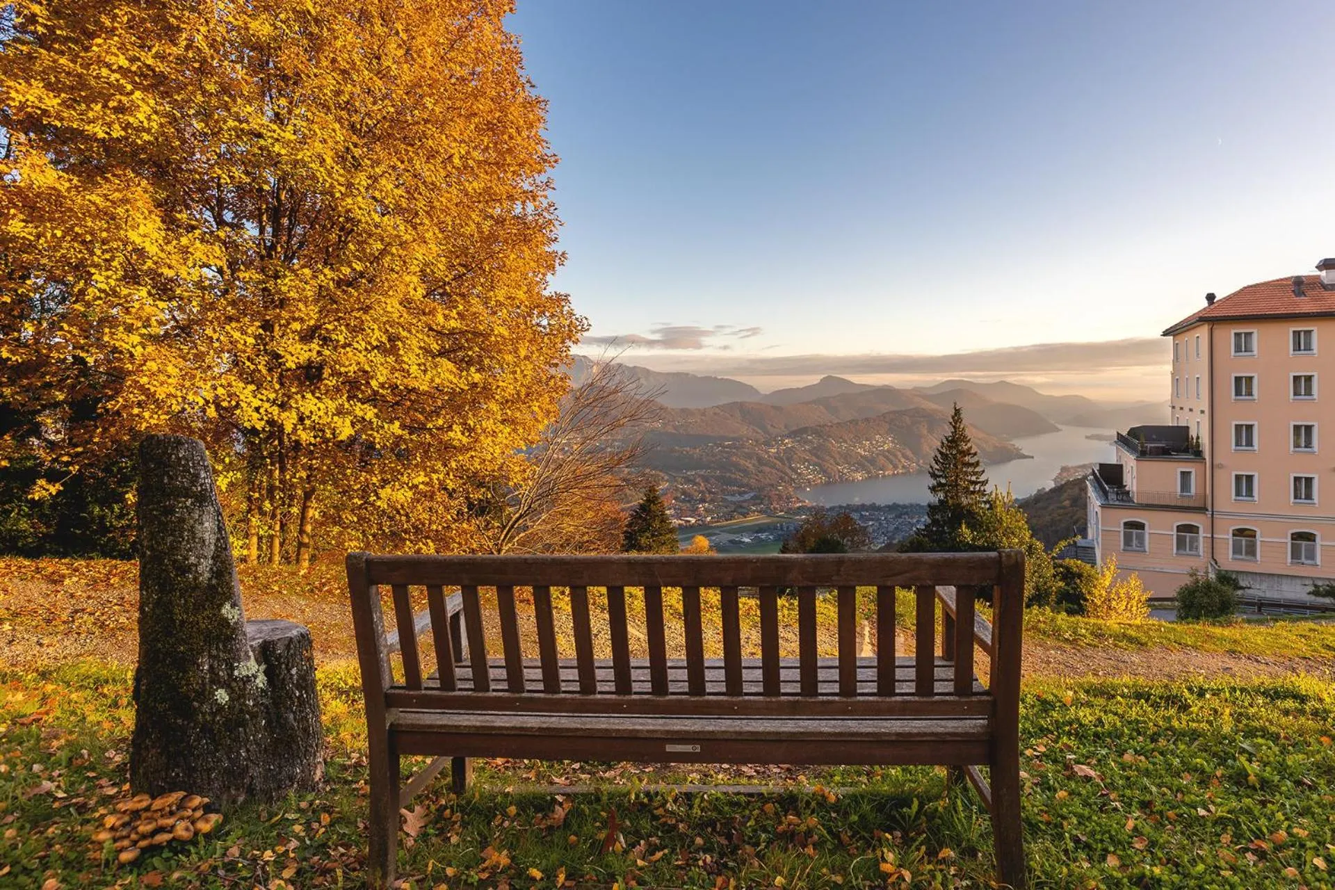 View (from property/room) in Kurhaus Cademario Hotel & SPA - Adults Only