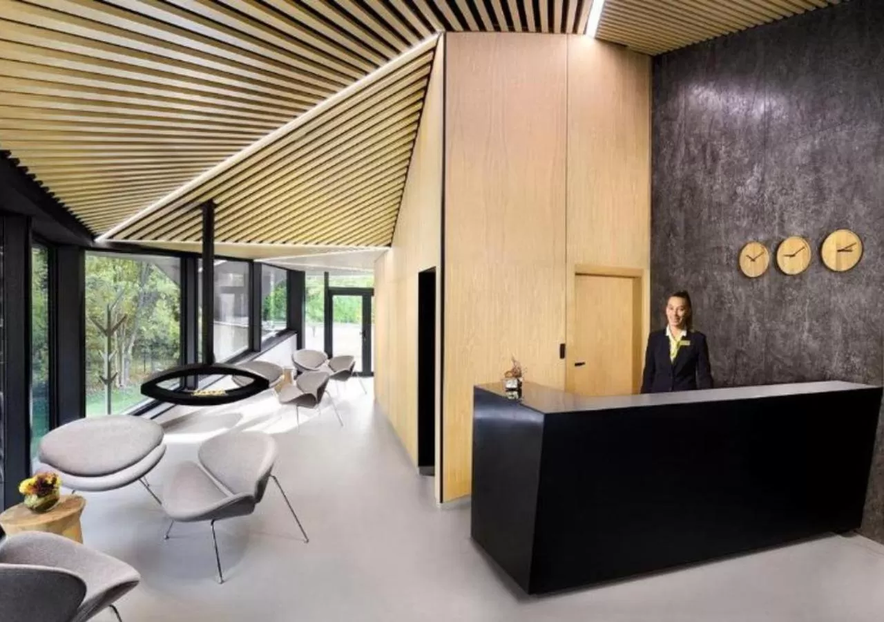 Lobby or reception in Apartmány Horec