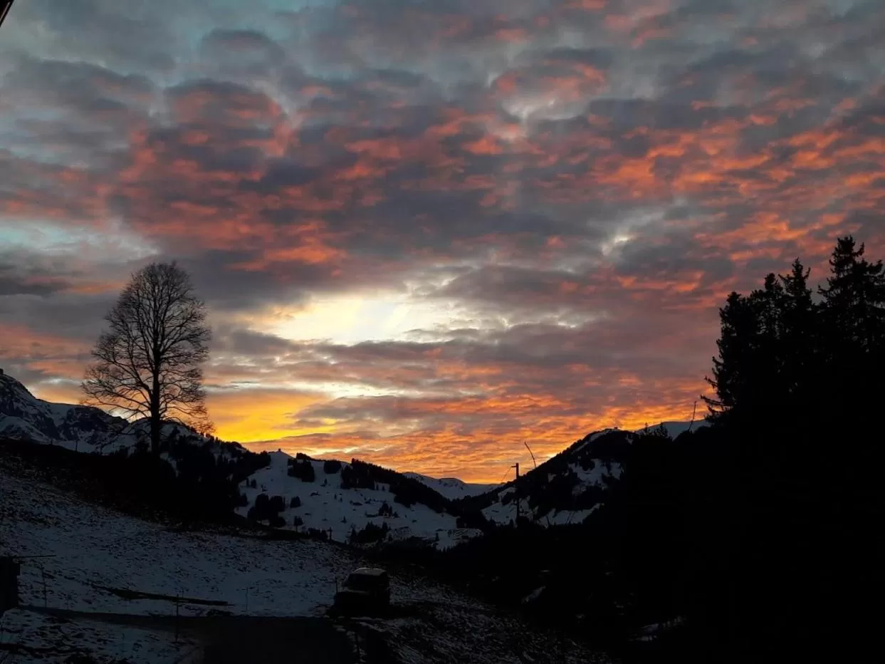 Natural landscape in Ferien in der Bergwelt von Adelboden