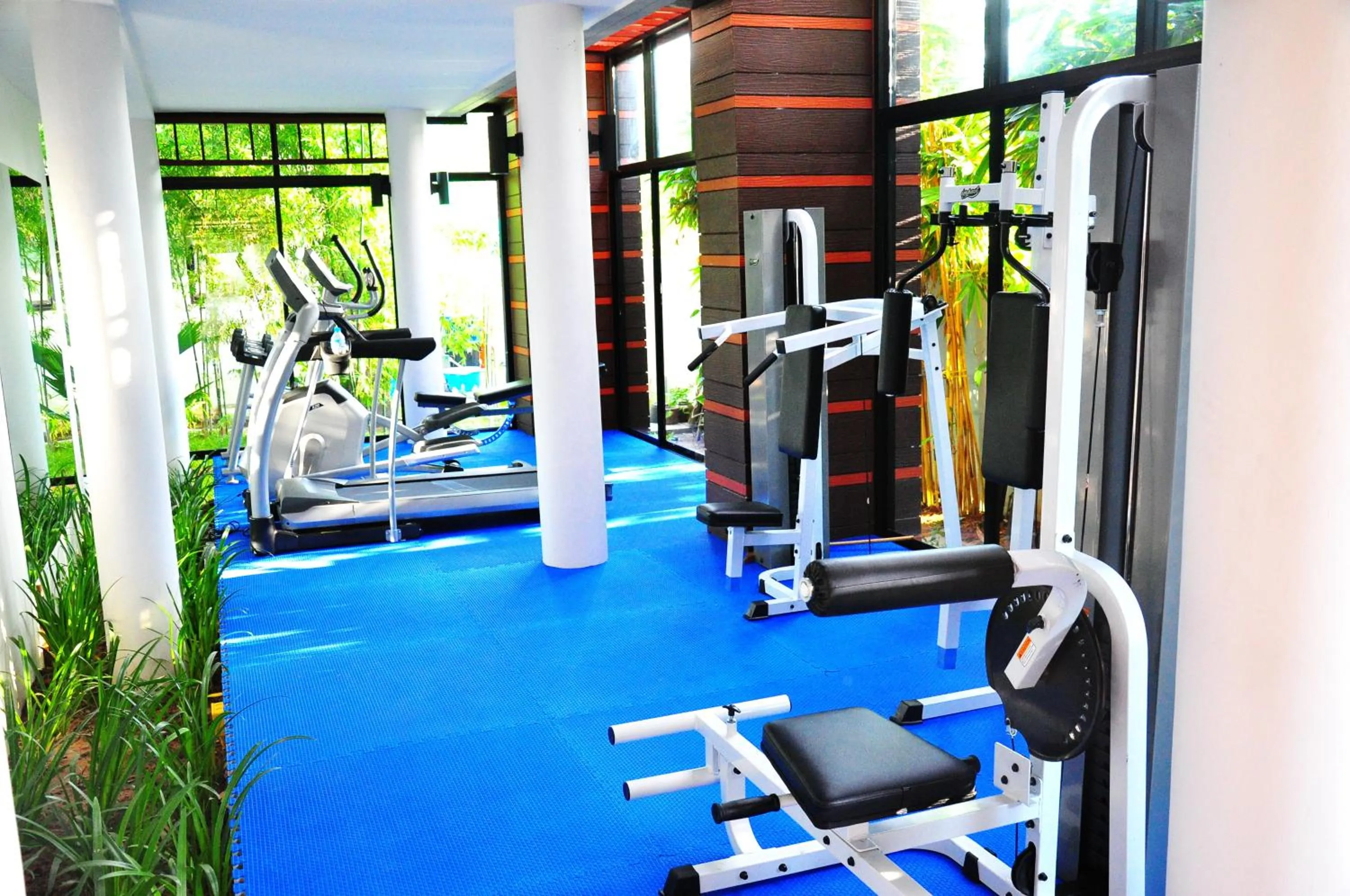 Fitness centre/facilities in Navatara Phuket Resort