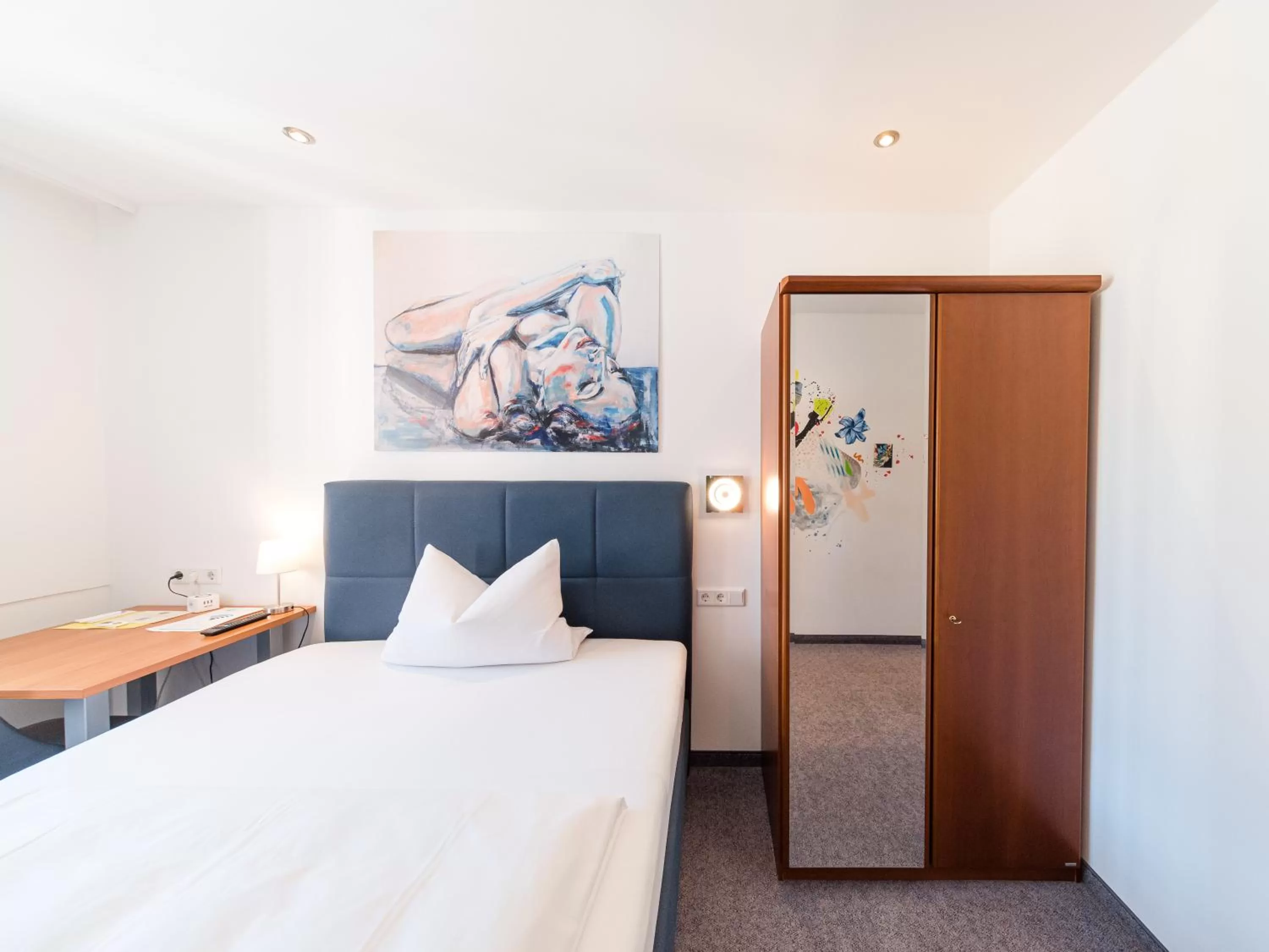 Staff, Bed in PrivatHotel Probst