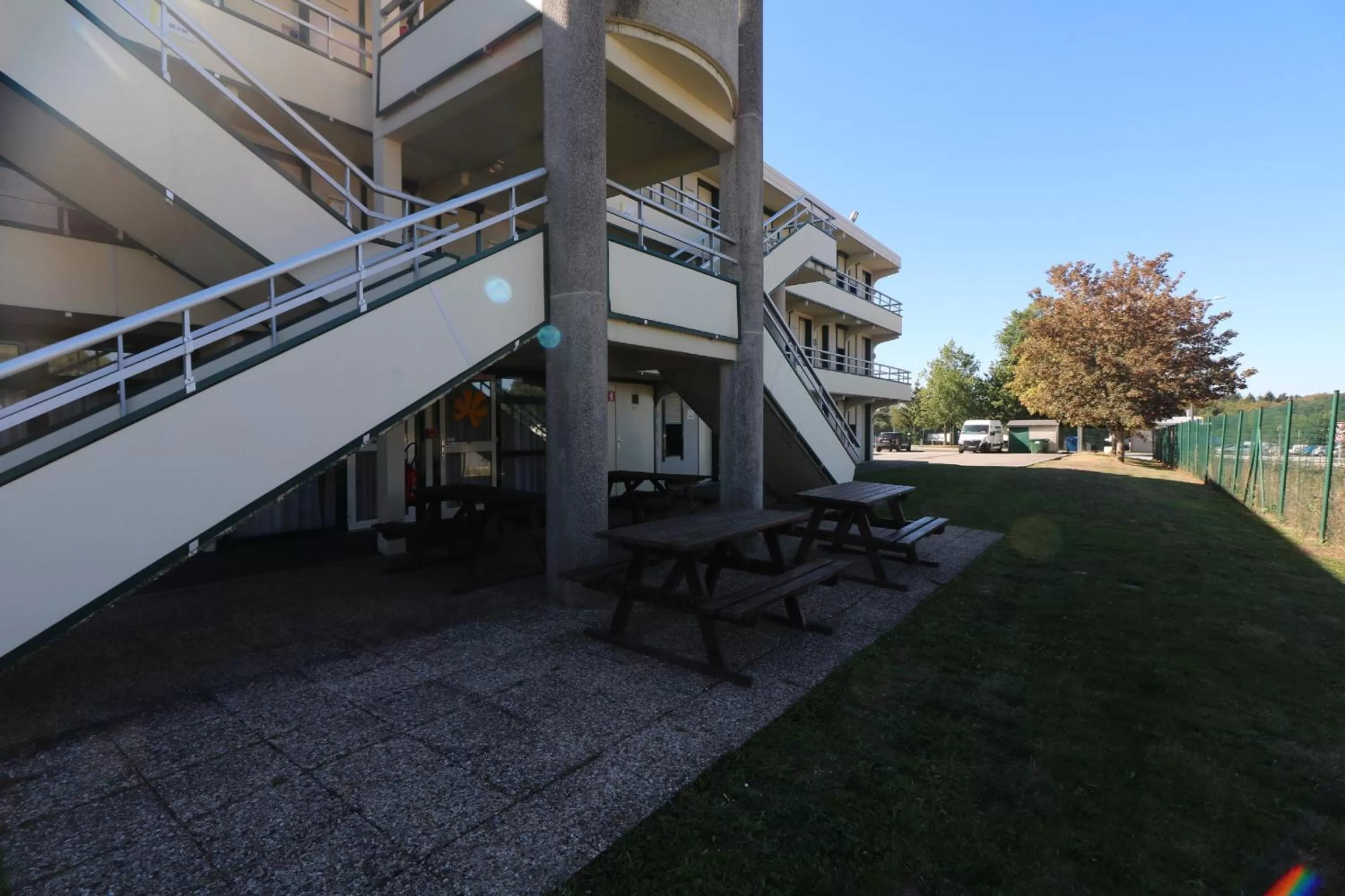 Balcony/Terrace in Premiere Classe Limoges Nord
