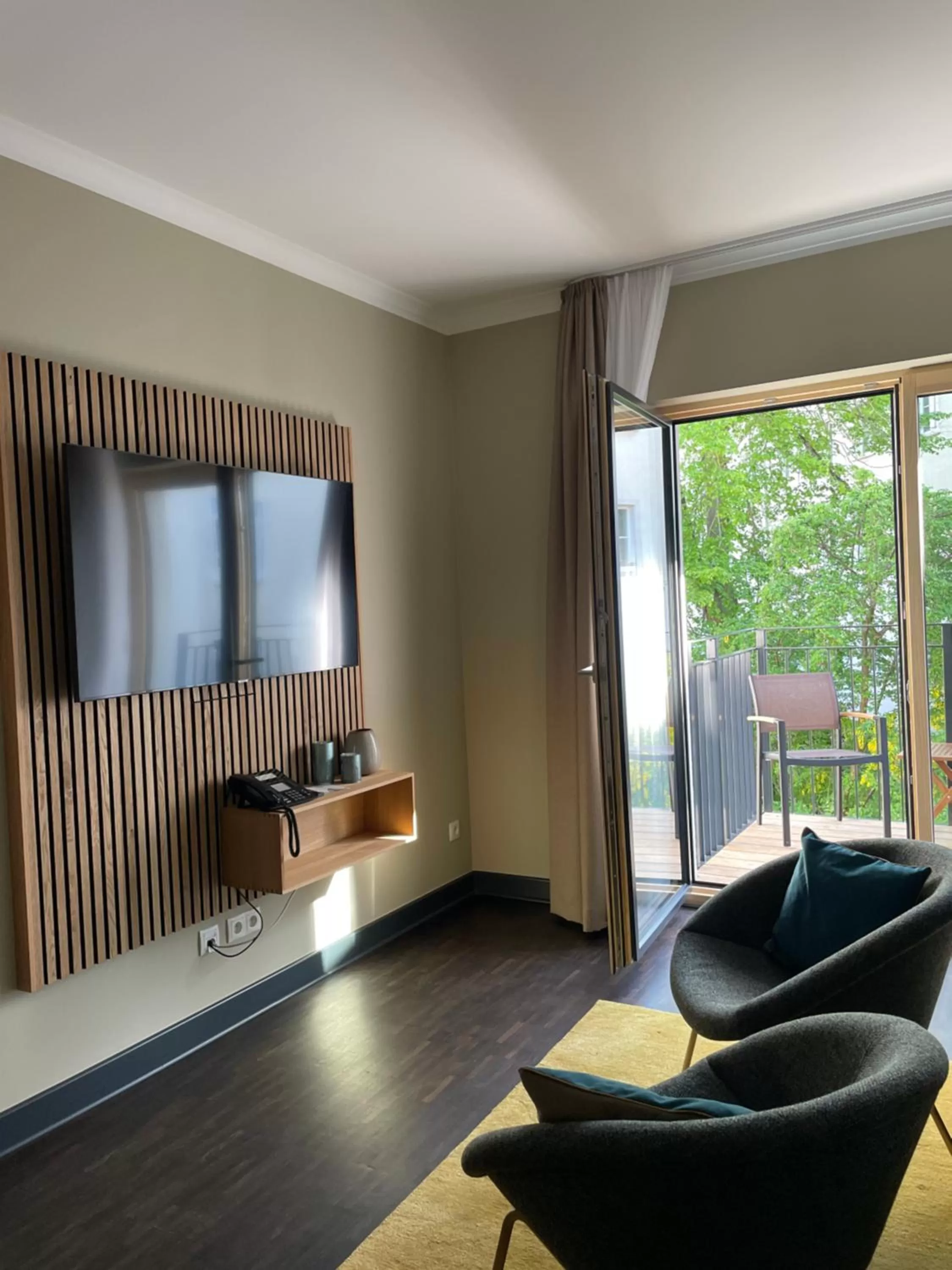 Photo of the whole room in The Green Rostock Apartment Hotel