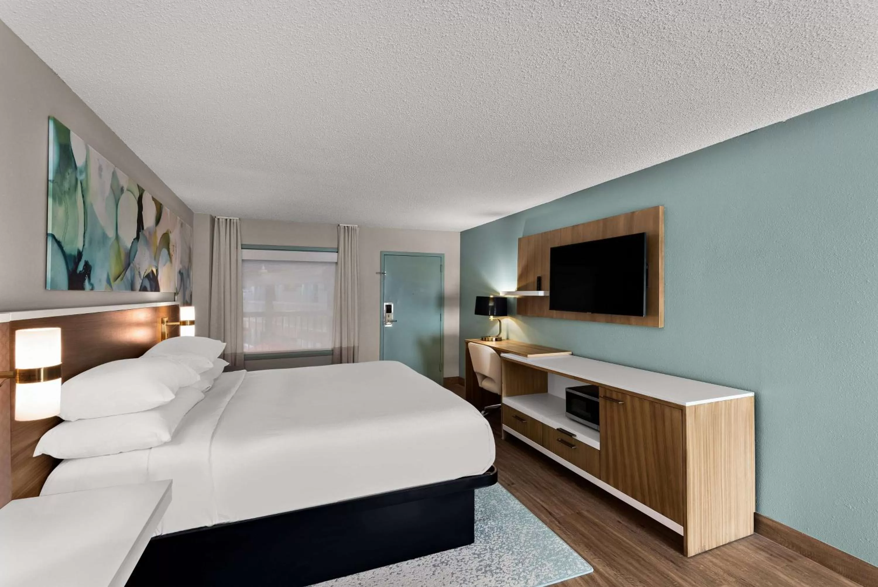 Bed in Wyndham Garden Ankeny