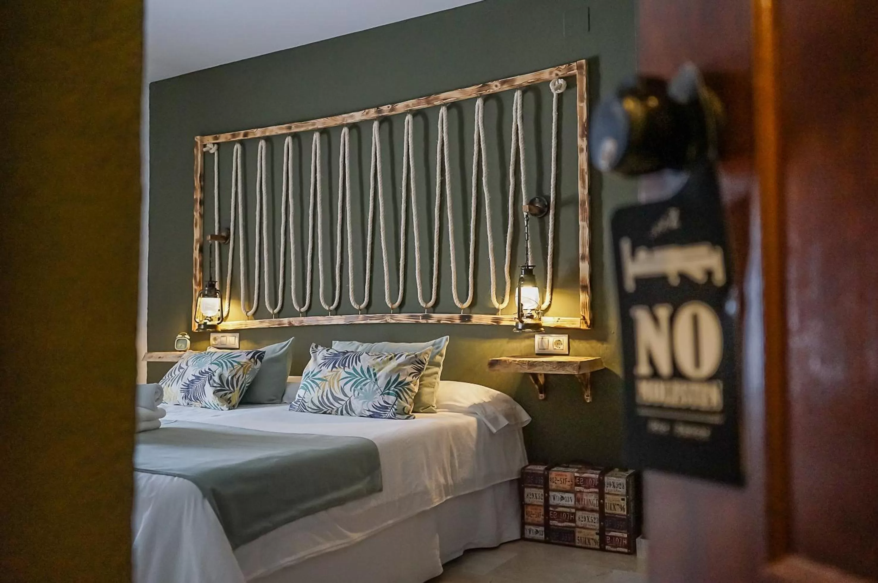 Bedroom, Bed in Hotel Posada de las Cuevas