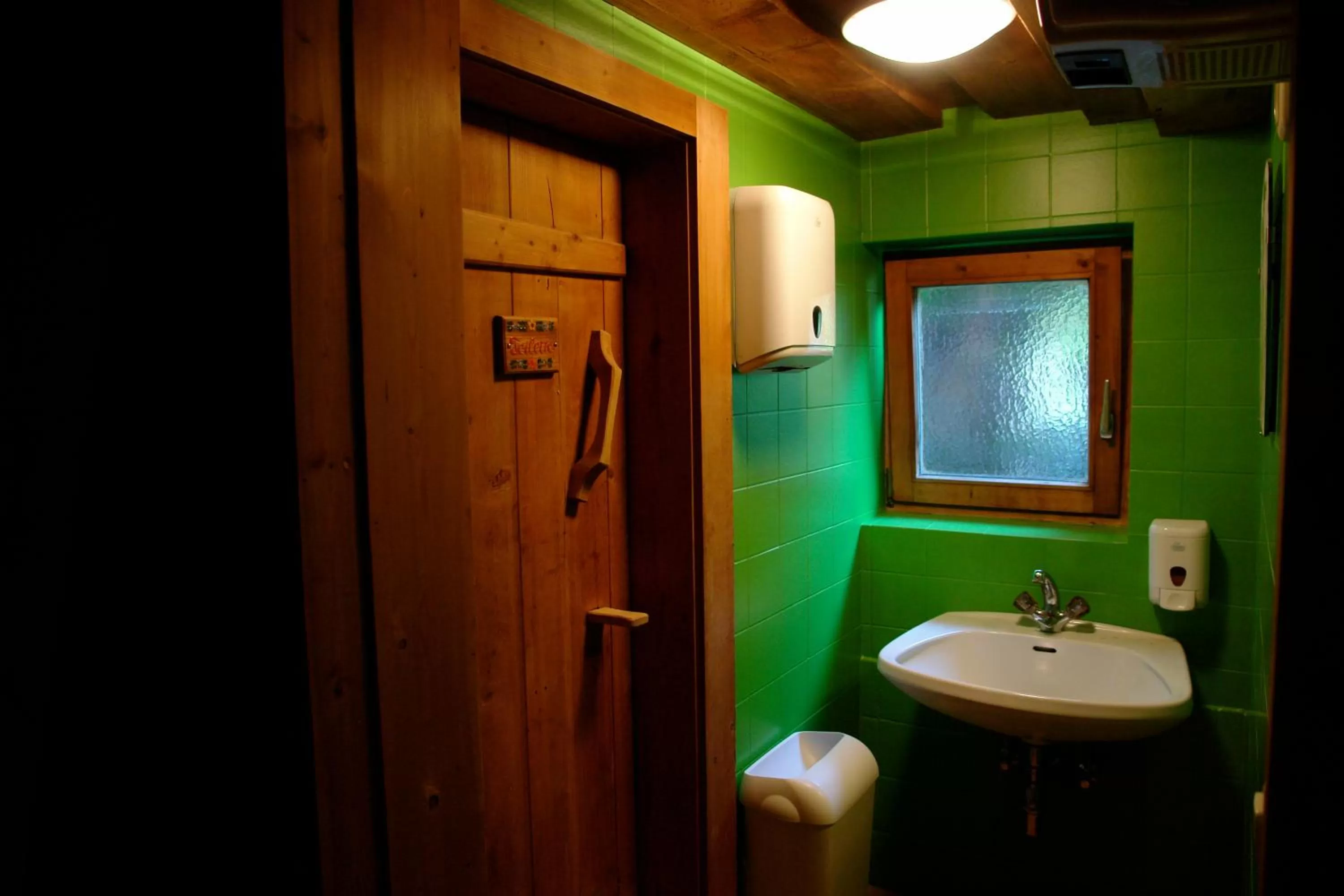 Bathroom in Hotel Gamshof