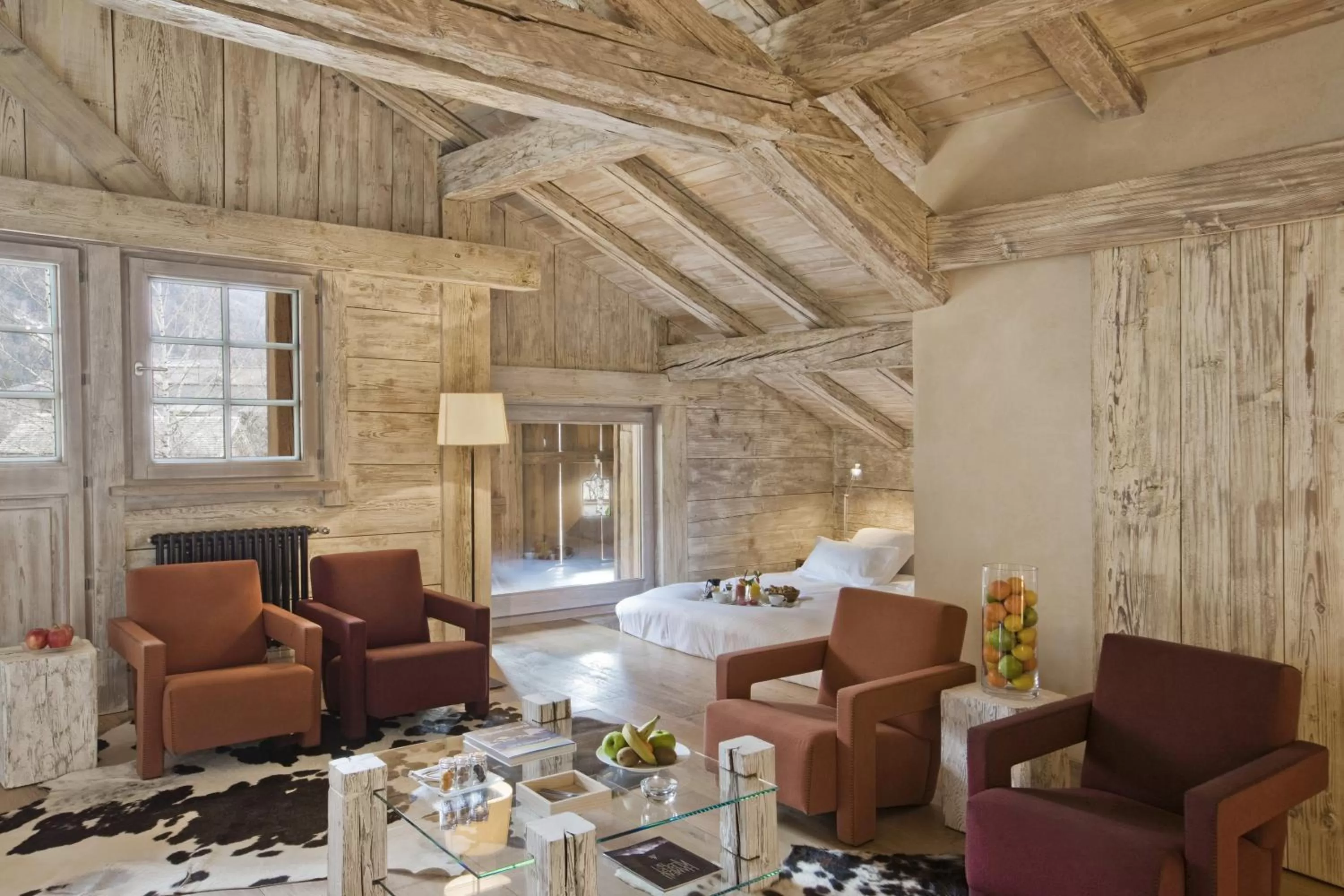 Three-Bedroom Apartment in Le Hameau Albert 1er - Relais & Châteaux