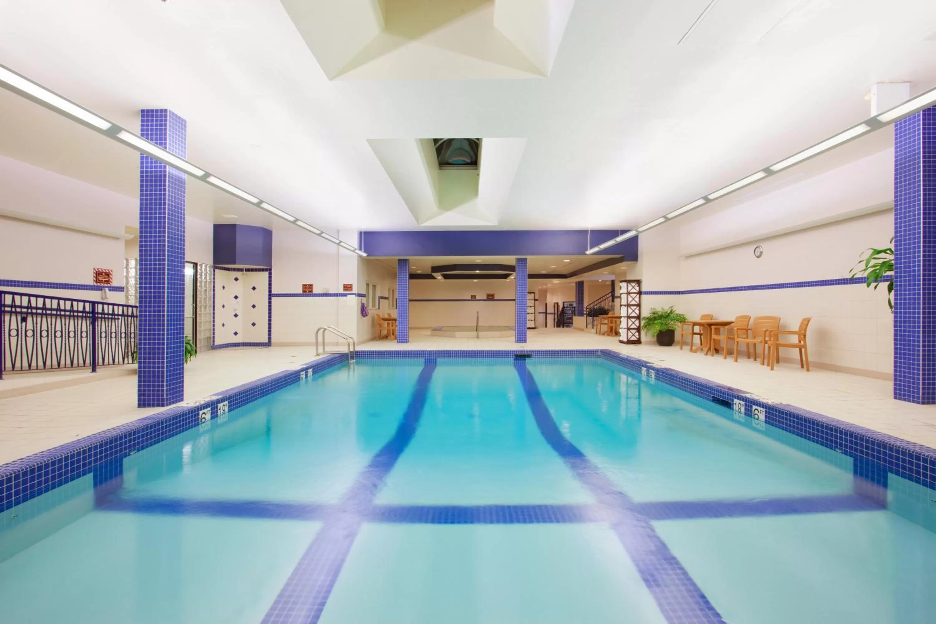 Swimming pool in Crowne Plaza Fredericton Lord Beaverbrook by IHG