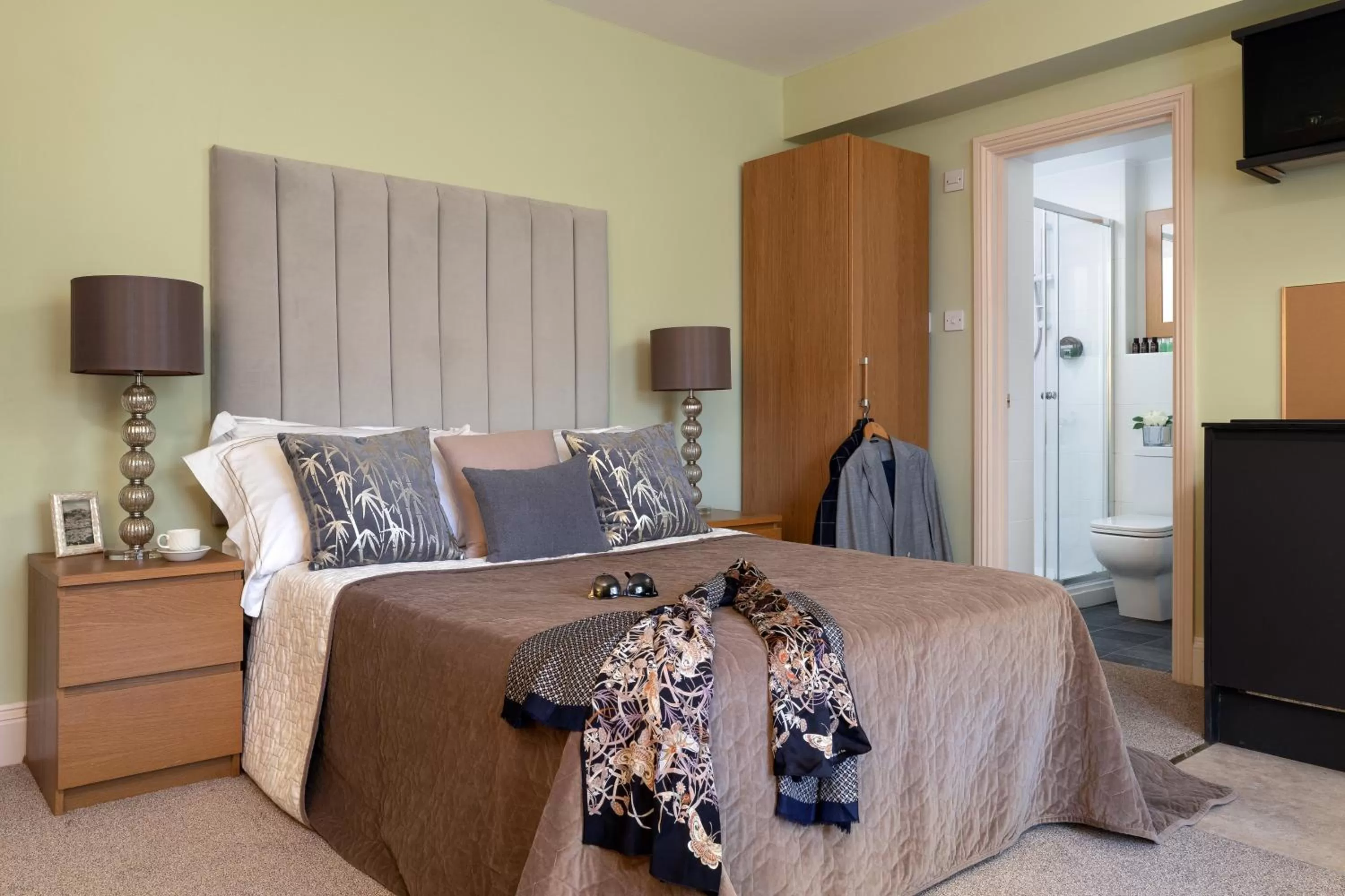 Bedroom in Palm Grove Apartments