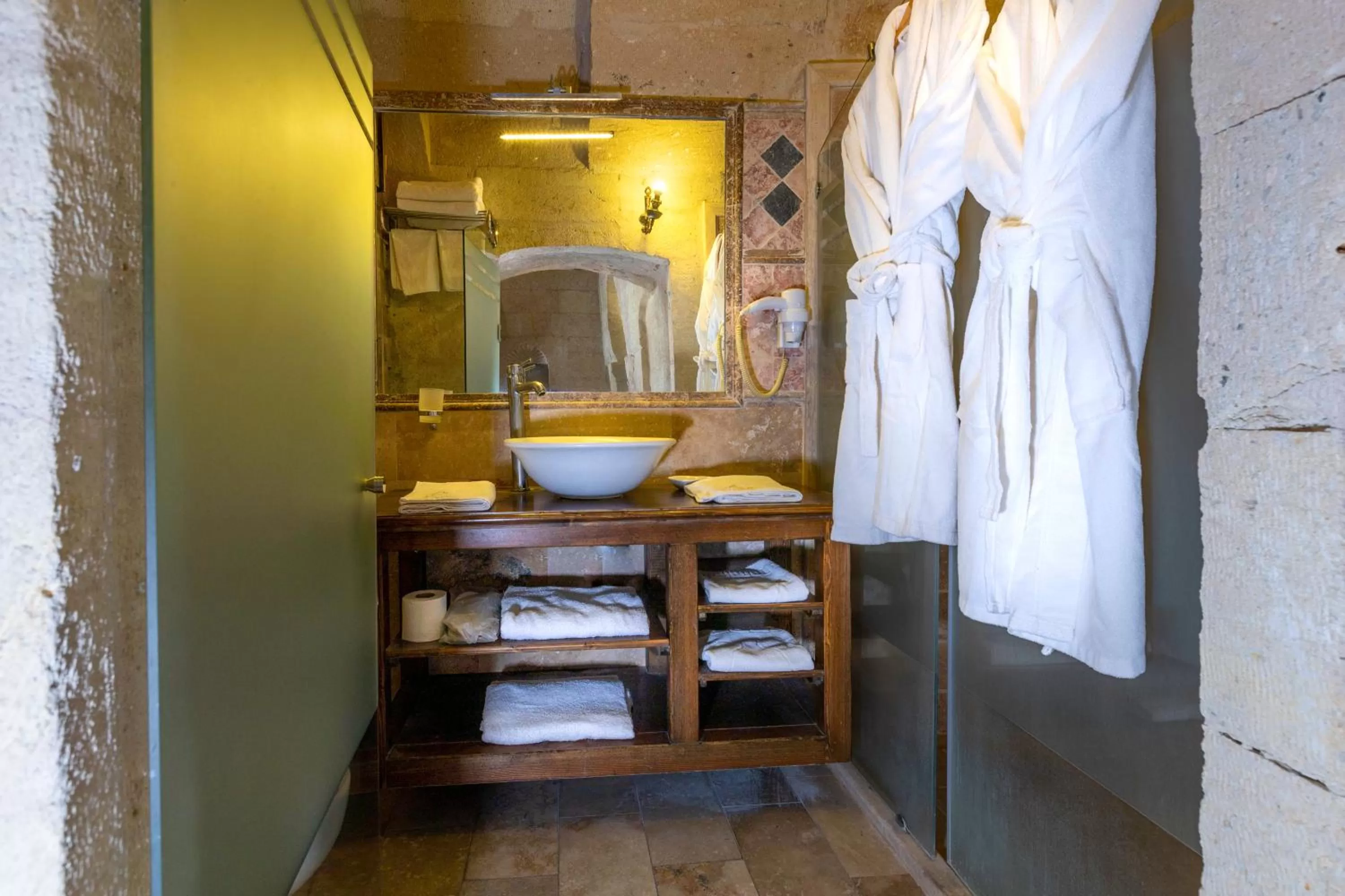 Bathroom in Adora Cave Suites -