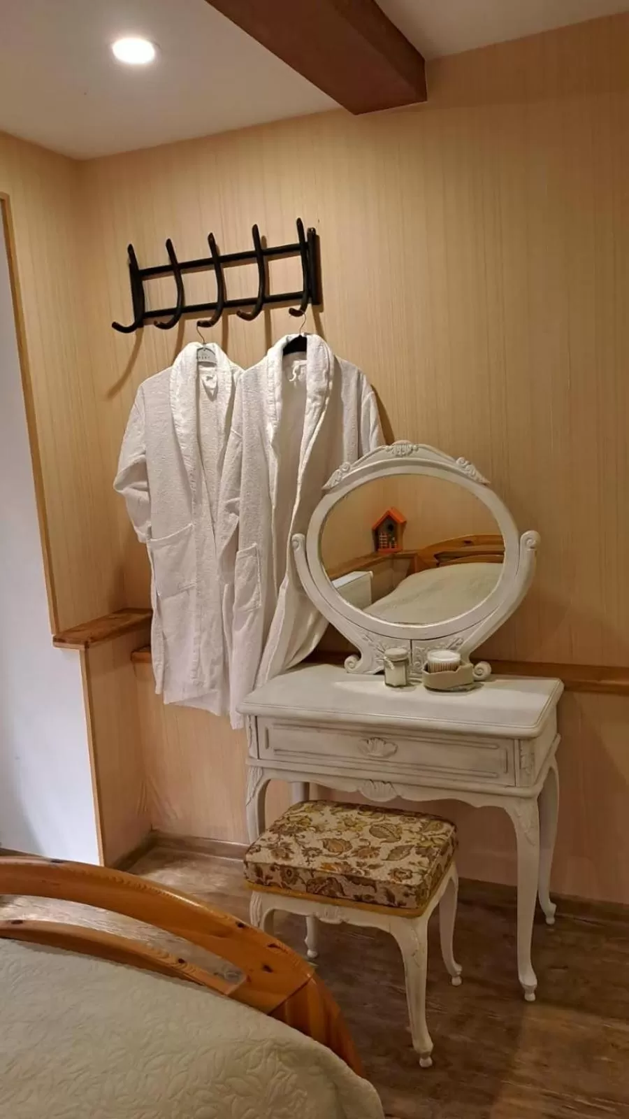 Bed in Qilimcha's Guesthouse-Art Museum