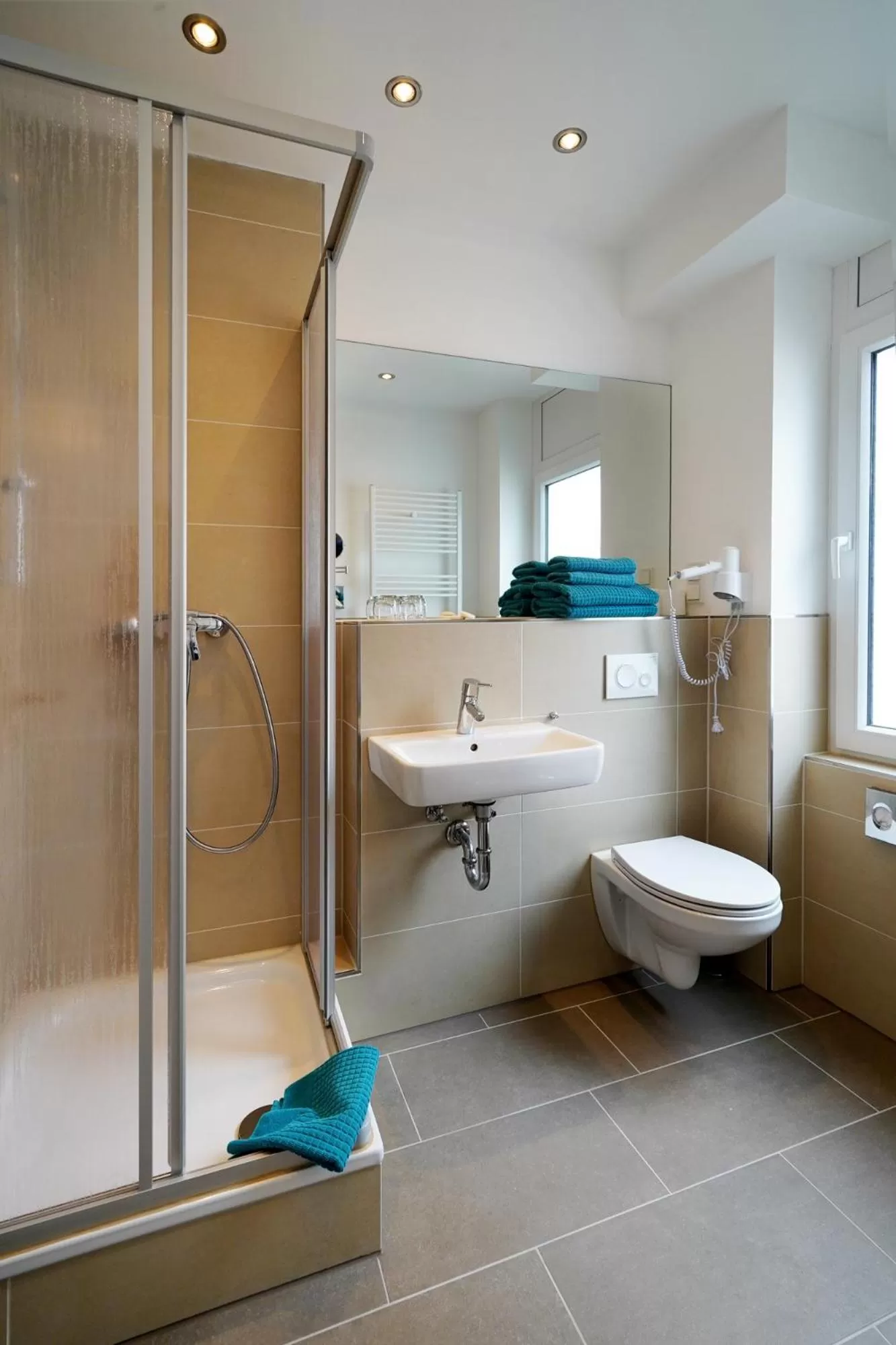 Bathroom in Hotel im Kupferkessel