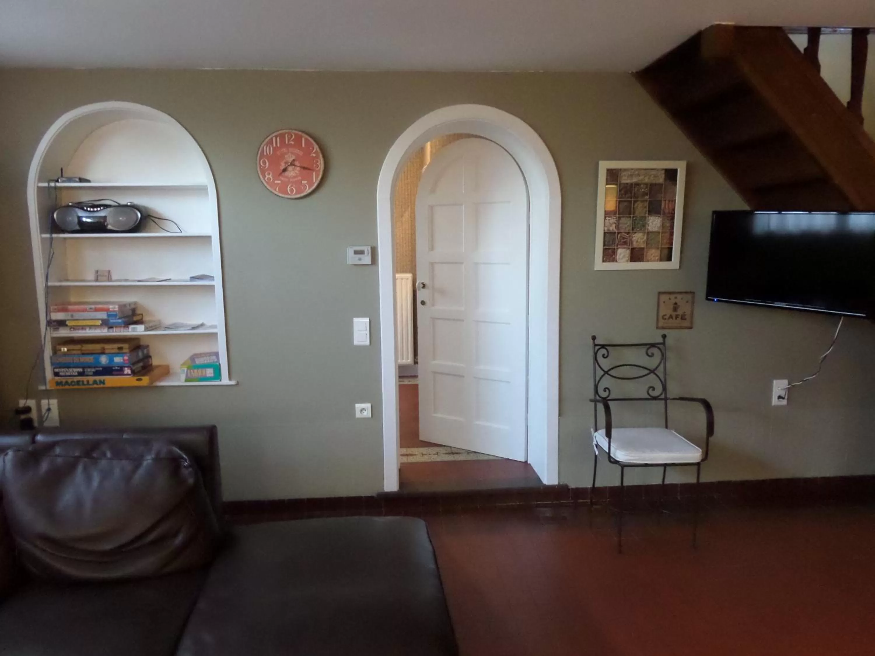 Living room in L'Étape Fagnarde - Bed, Breakfast & Sauna