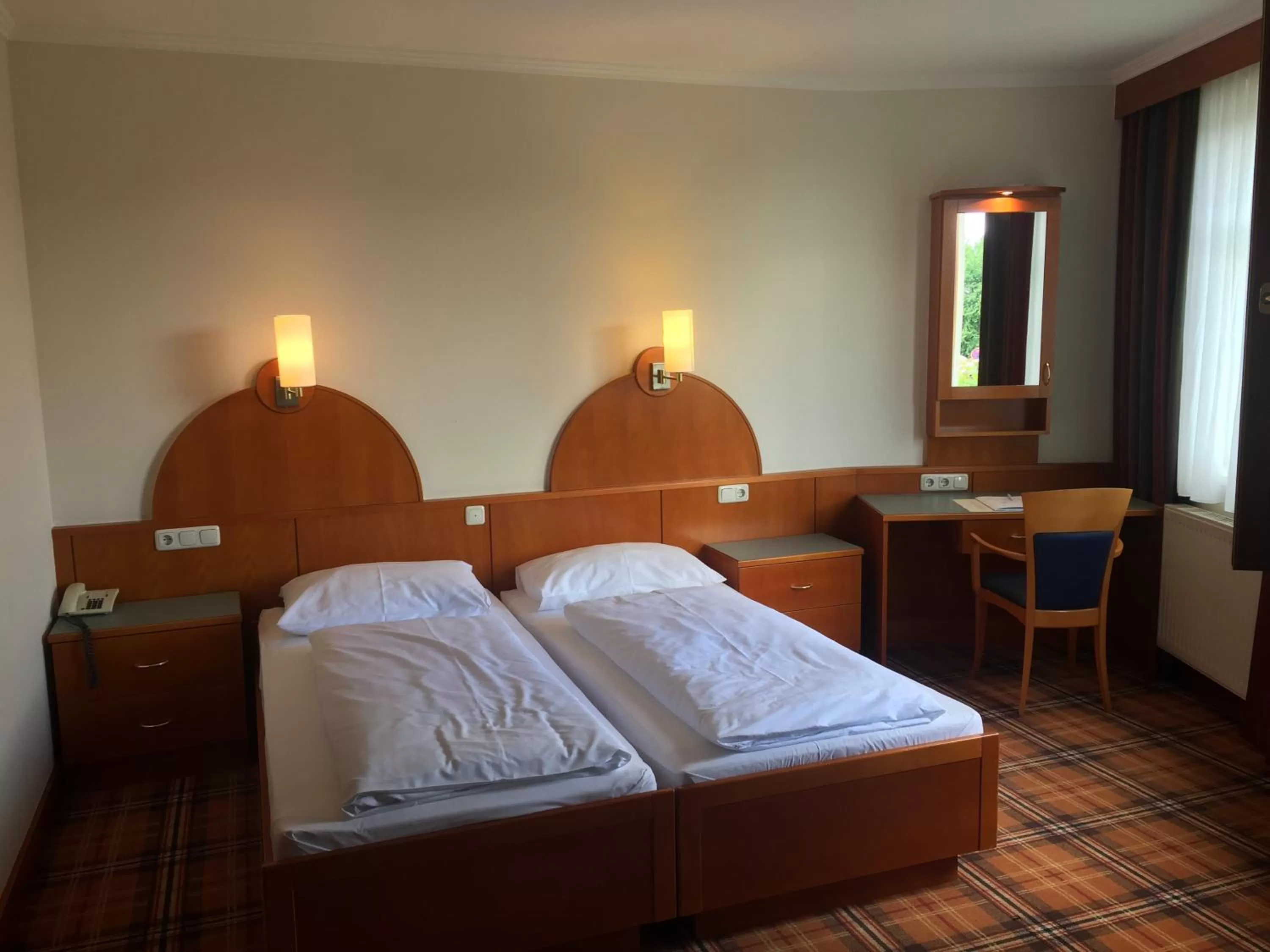 Bed in Hotel Liebmann