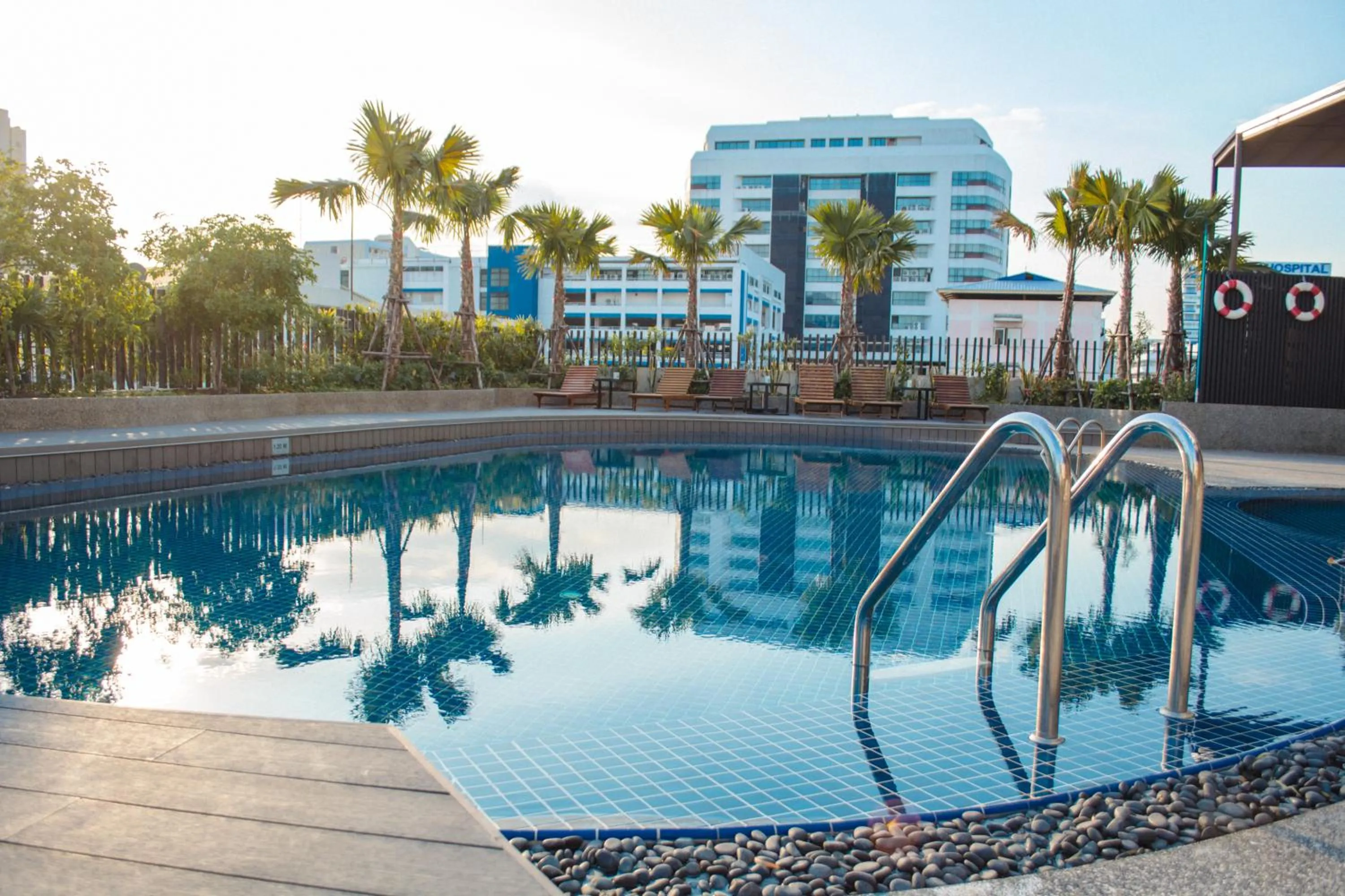 Property building in A-ONE Bangkok Hotel