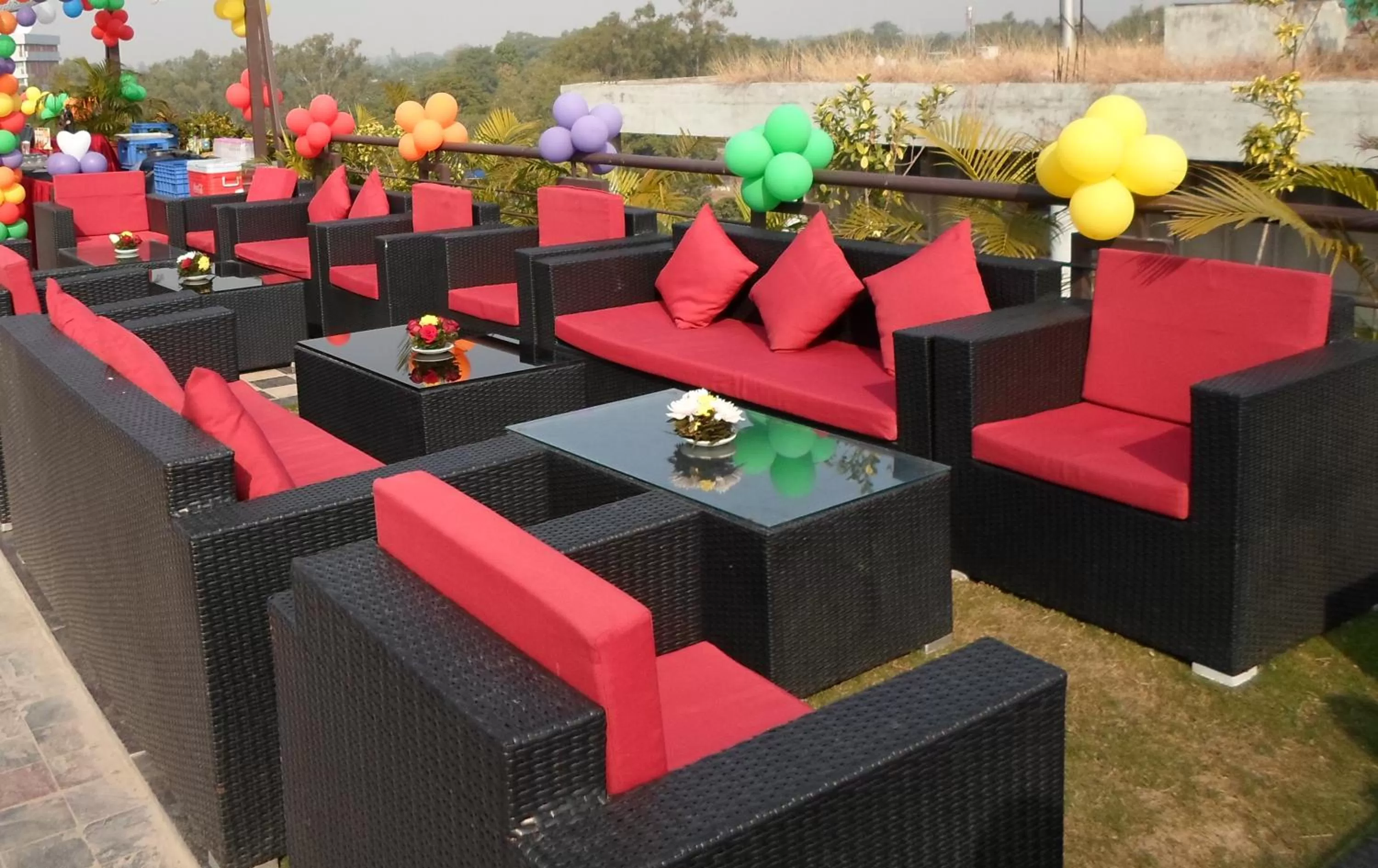 Patio in Hotel Oyster