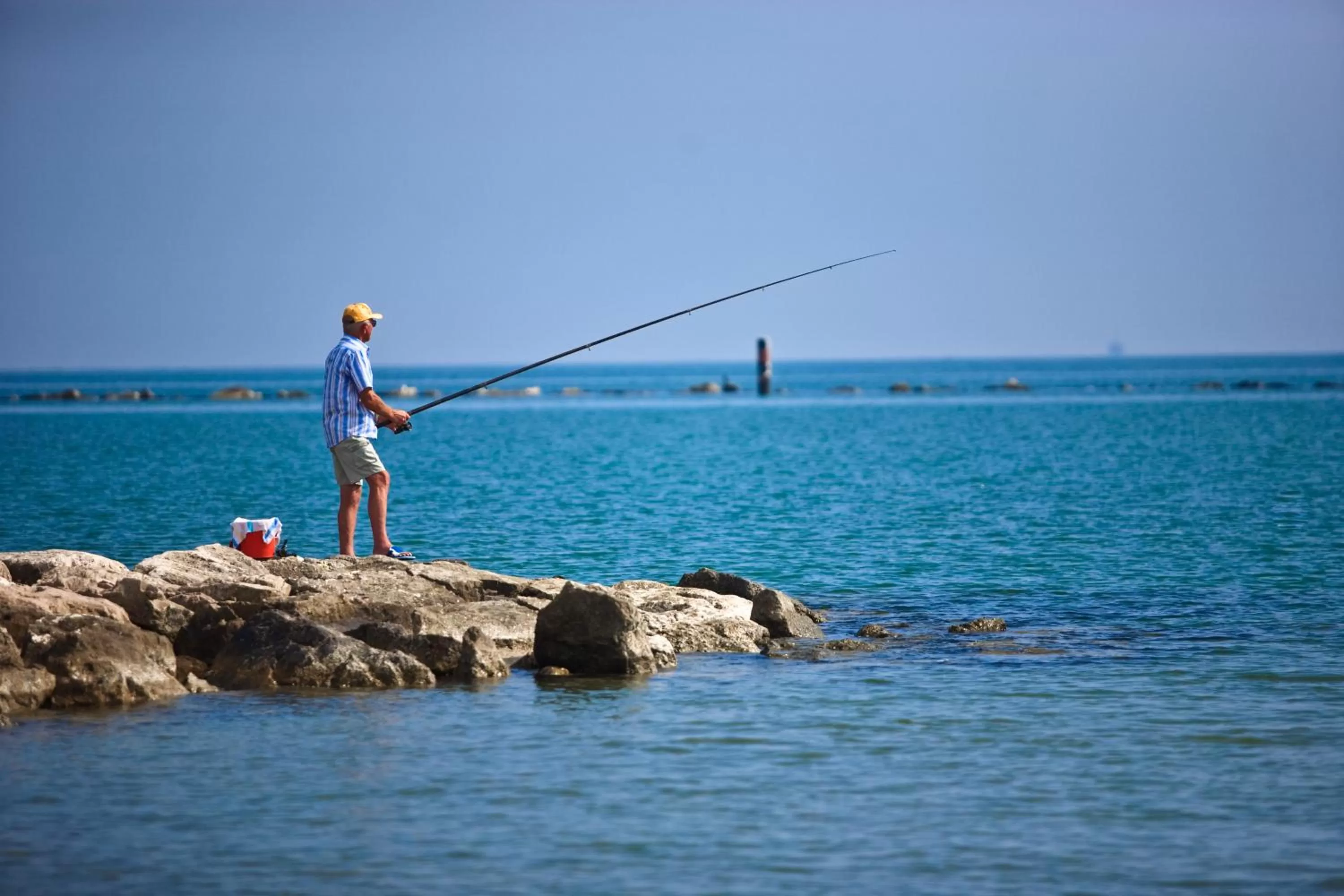 Fishing in Hotel-Residence- Le Dune Breakfast & private beach included