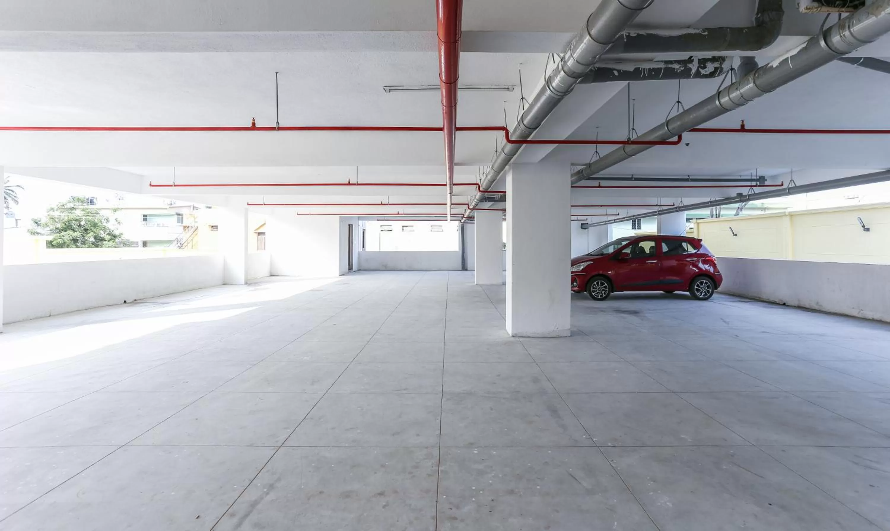 Parking in Treebo Premium Akshaya Mahal Inn