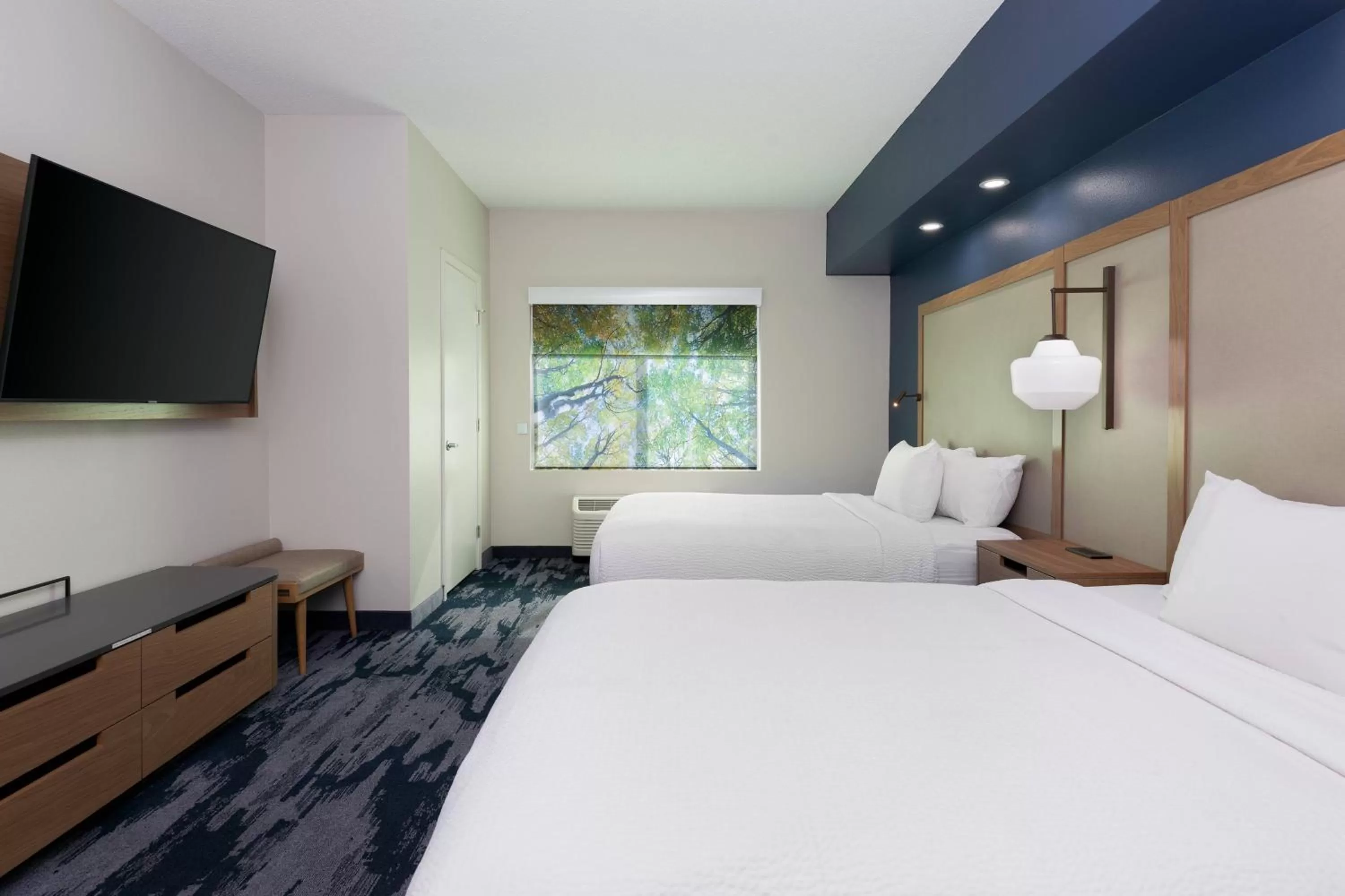 Queen Room with Two Queen Beds - Hearing Accessible in Fairfield Inn & Suites by Marriott Atlanta Stonecrest