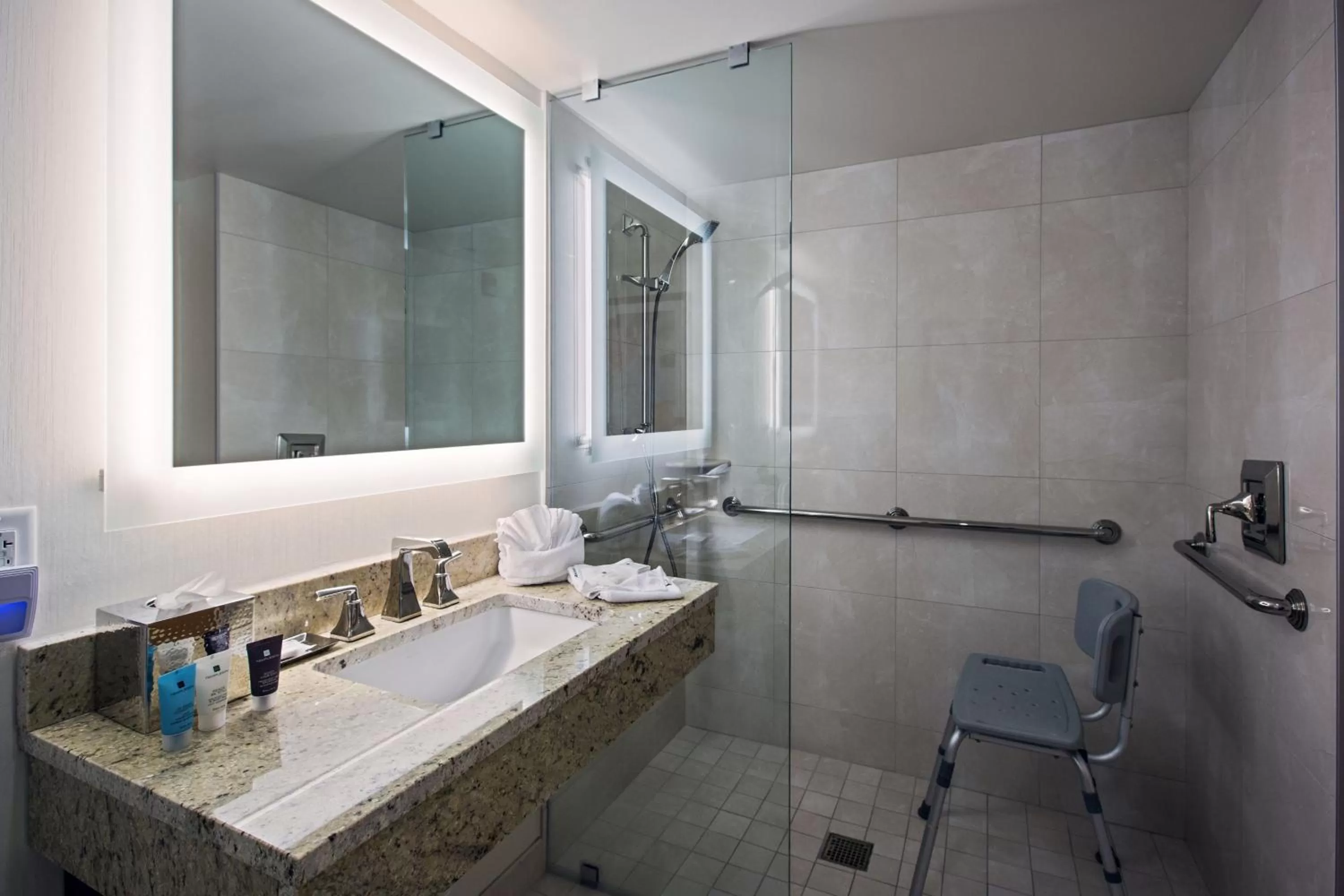 Bathroom in Crowne Plaza Hotel Philadelphia - King of Prussia by IHG