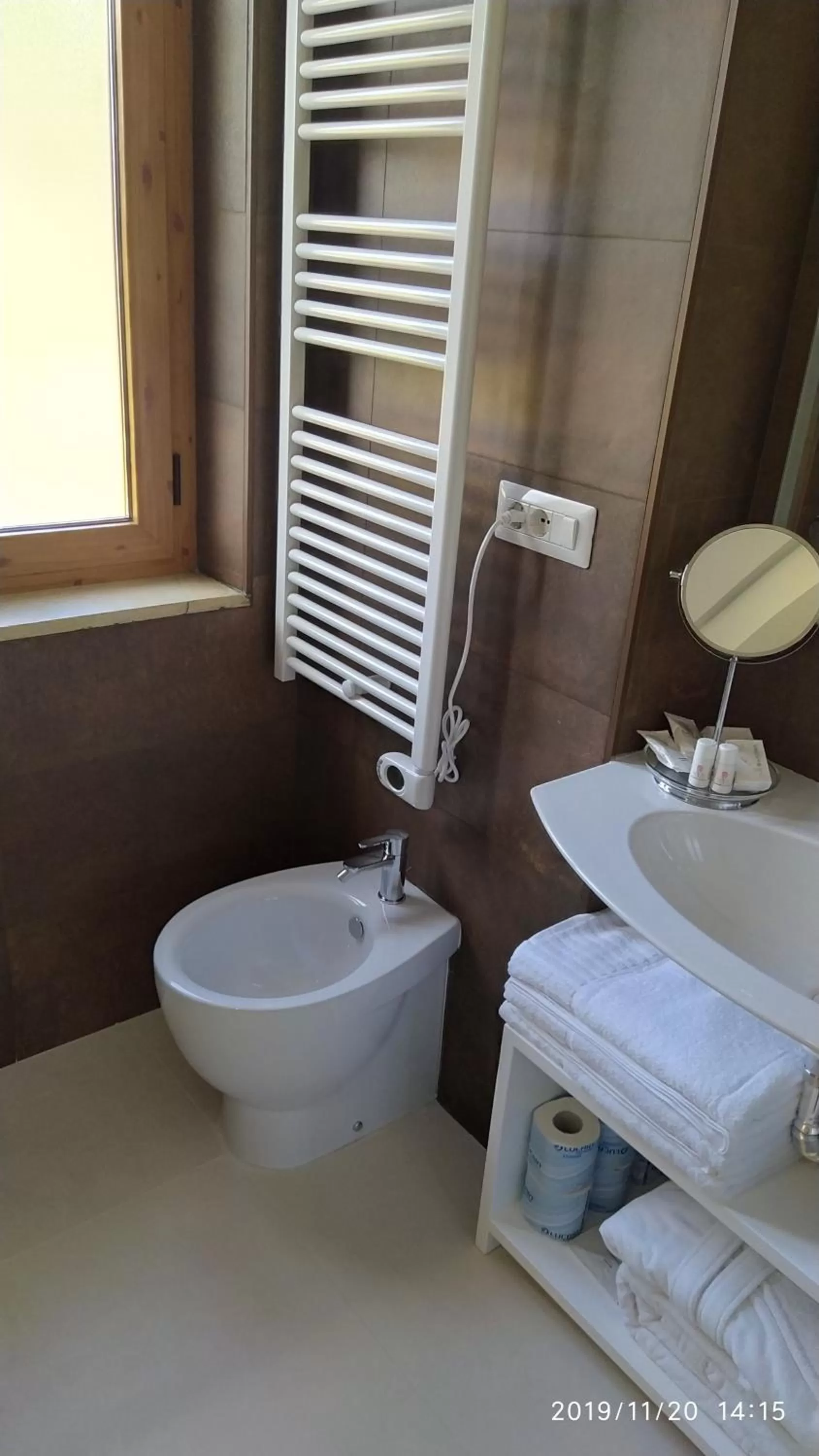 Toilet in B&B La Stazione