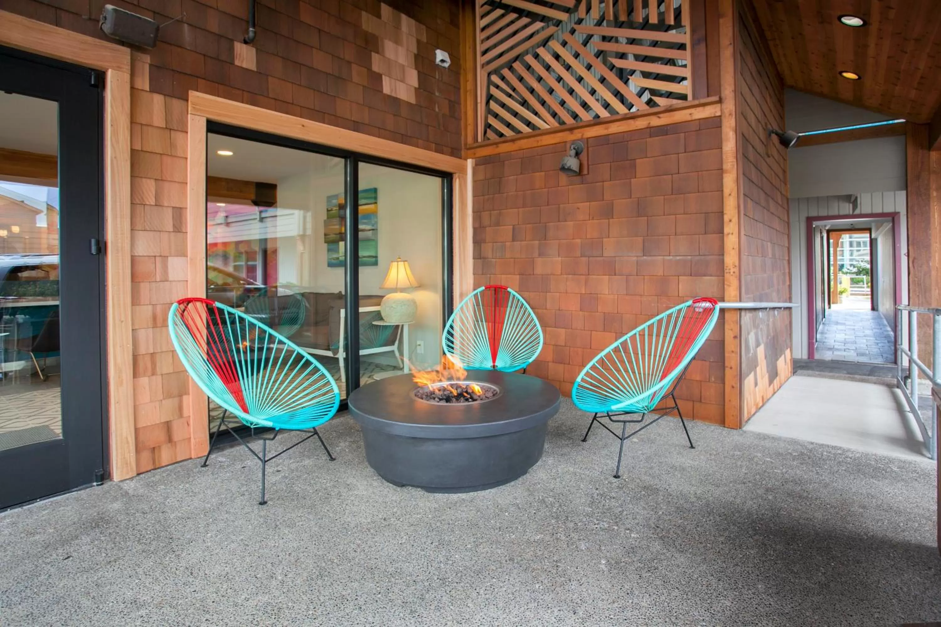 Patio in Inn at Seaside