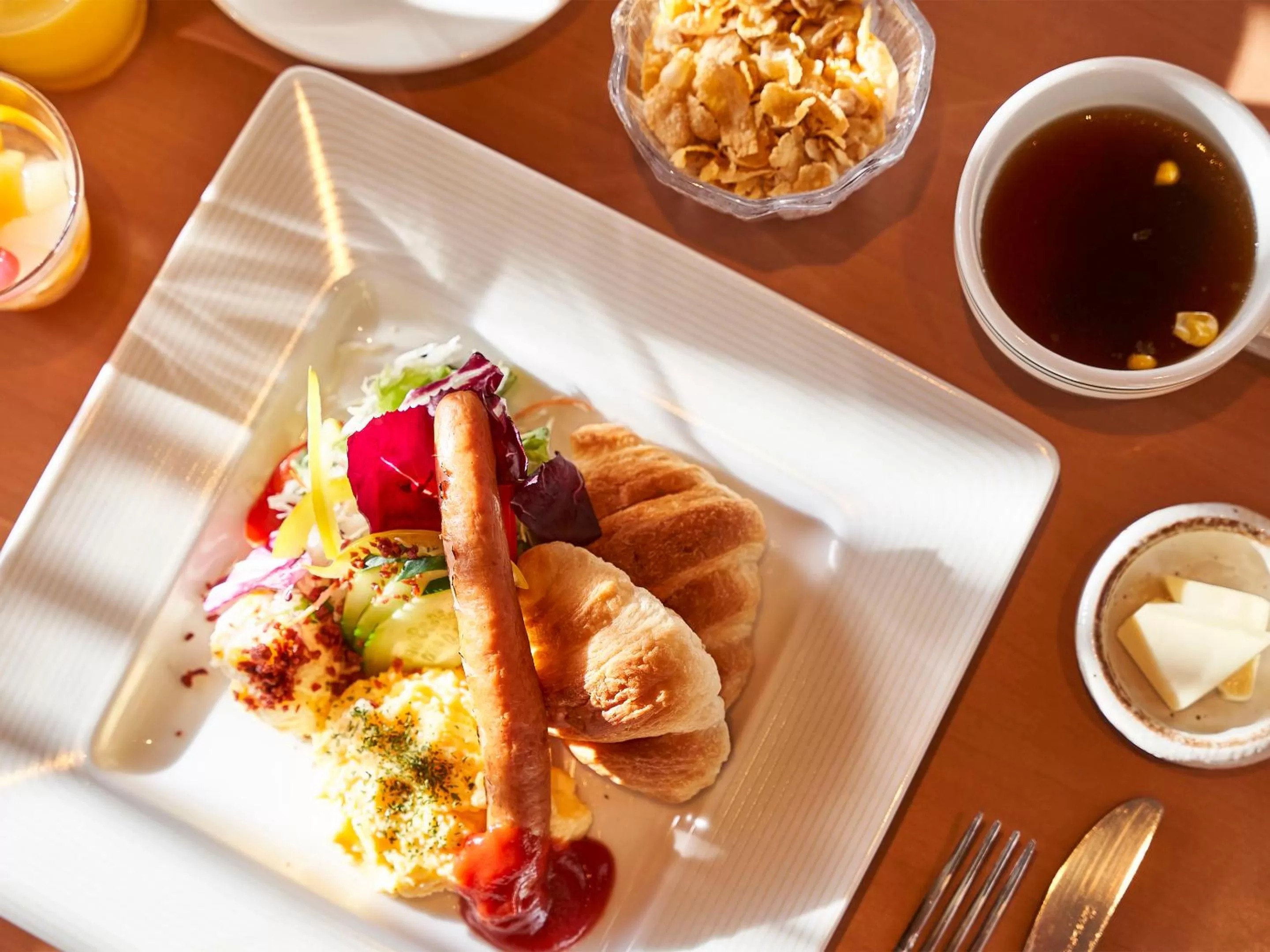 Breakfast in Daiwa Roynet Hotel Hiroshima