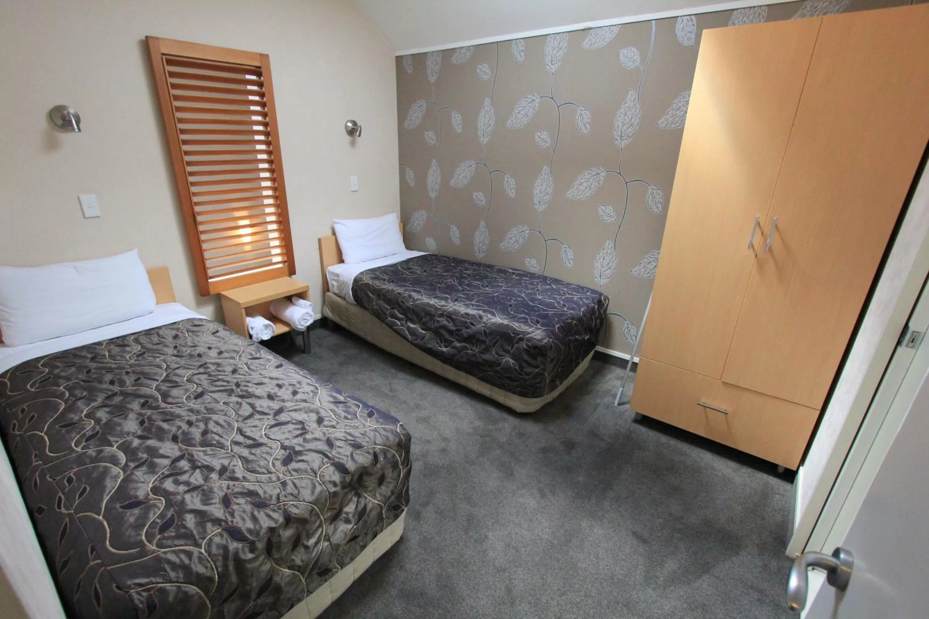 Bedroom in Voyager Apartments Taupo