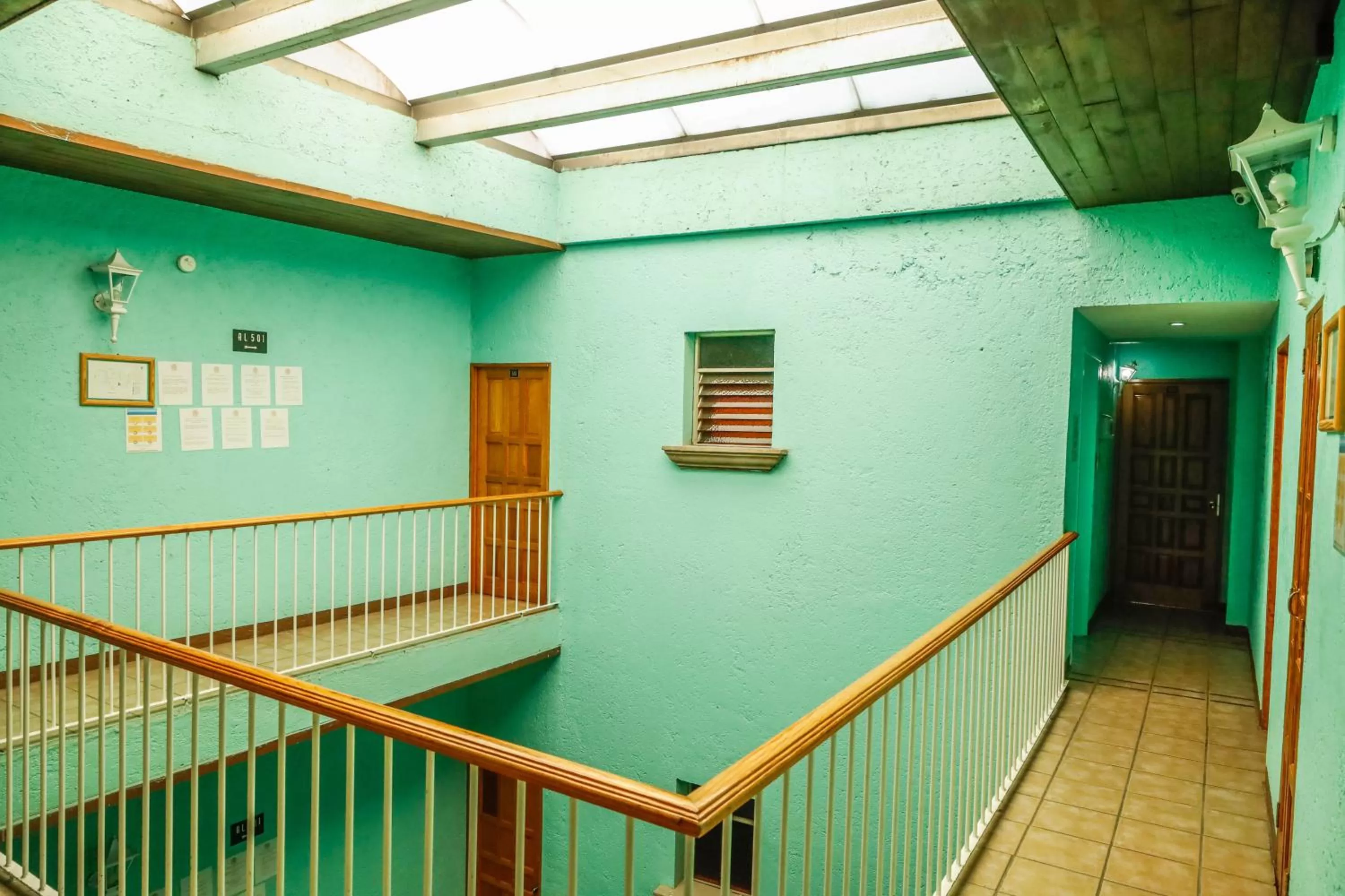 Property building in Hotel Juarez