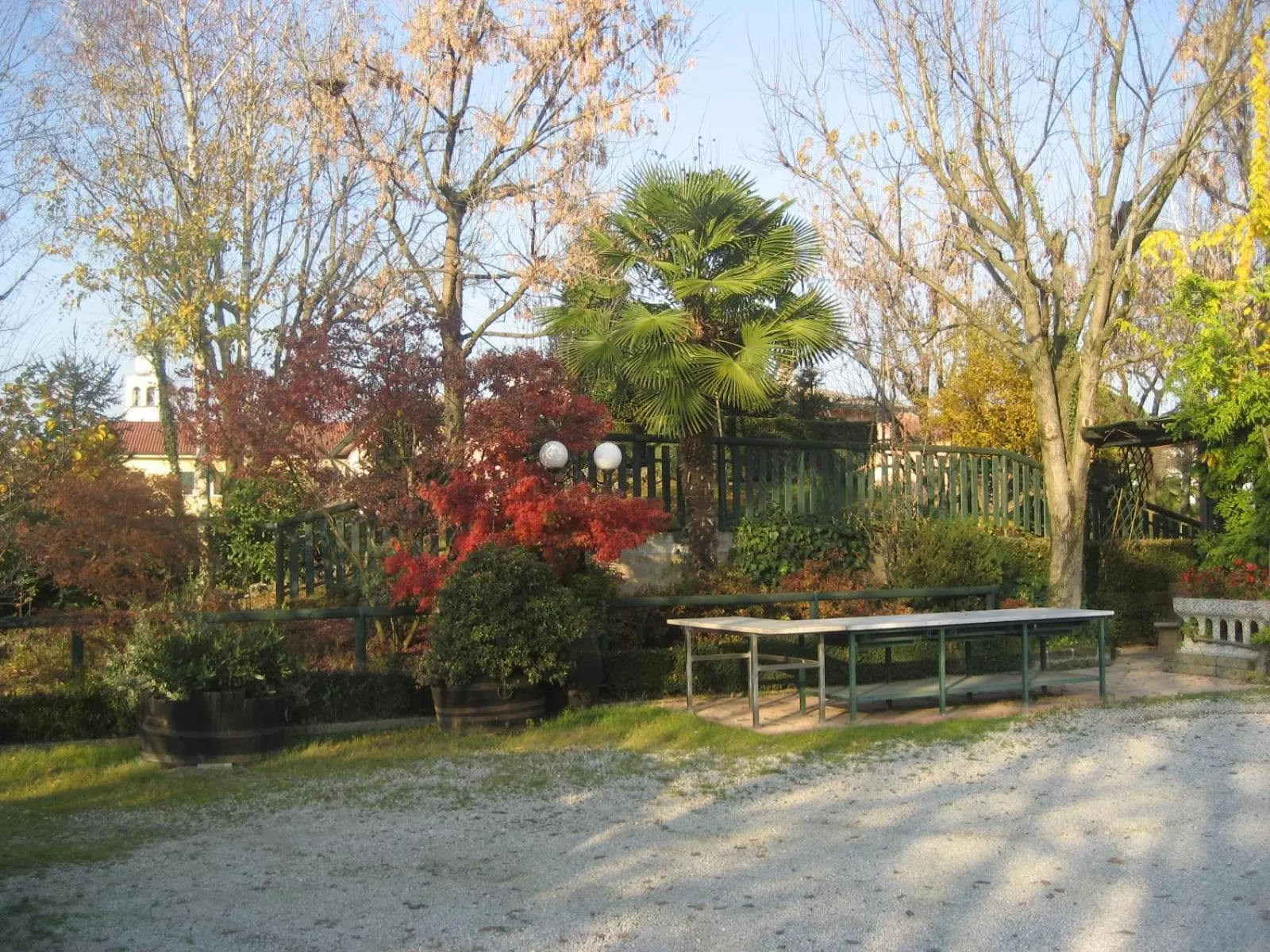 Garden view in Hotel Pizzeria Ristorante "Al Leone"