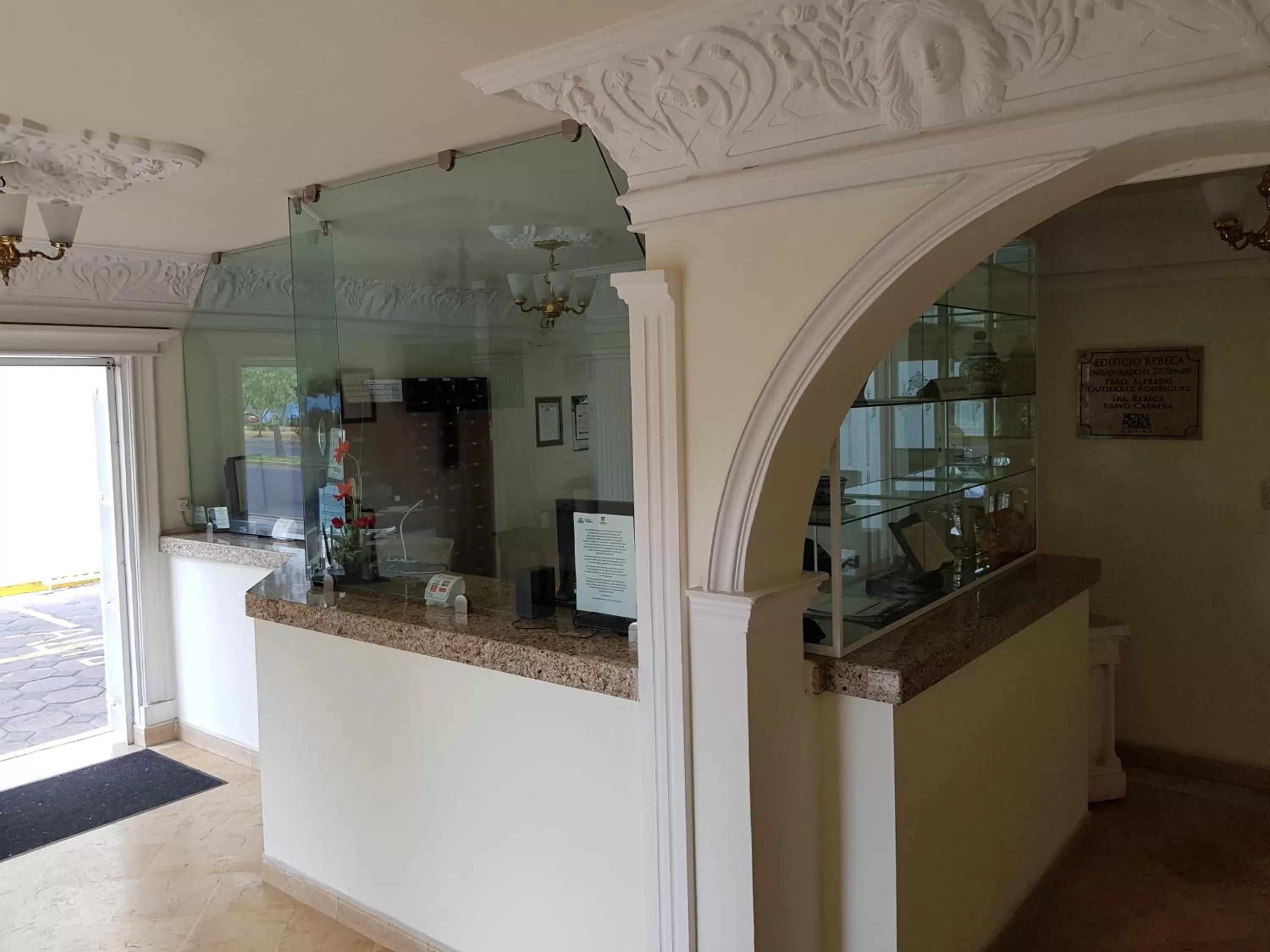 Lobby or reception in Hotel Royal Puebla
