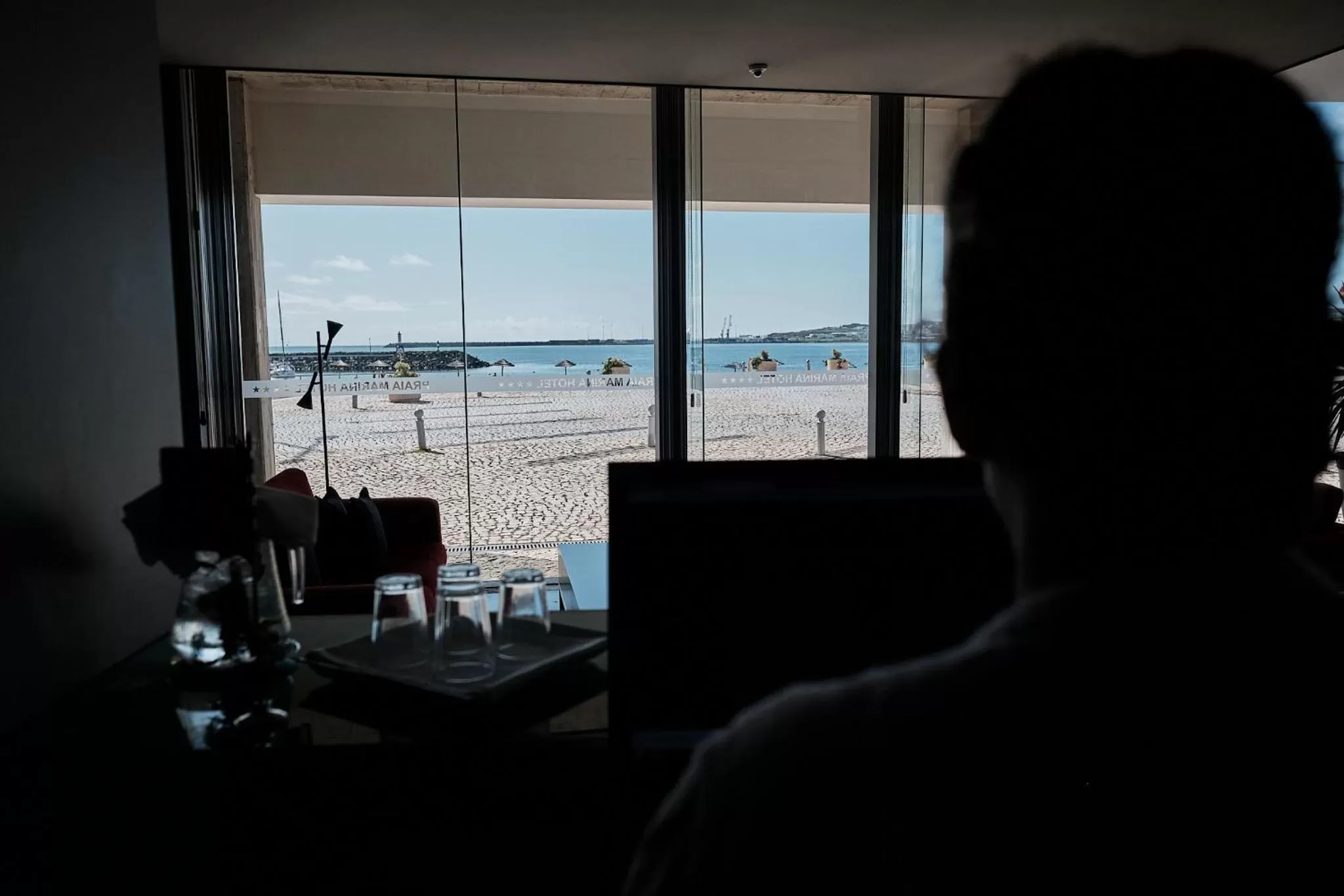 People in Hotel Praia Marina by RIDAN Hotels