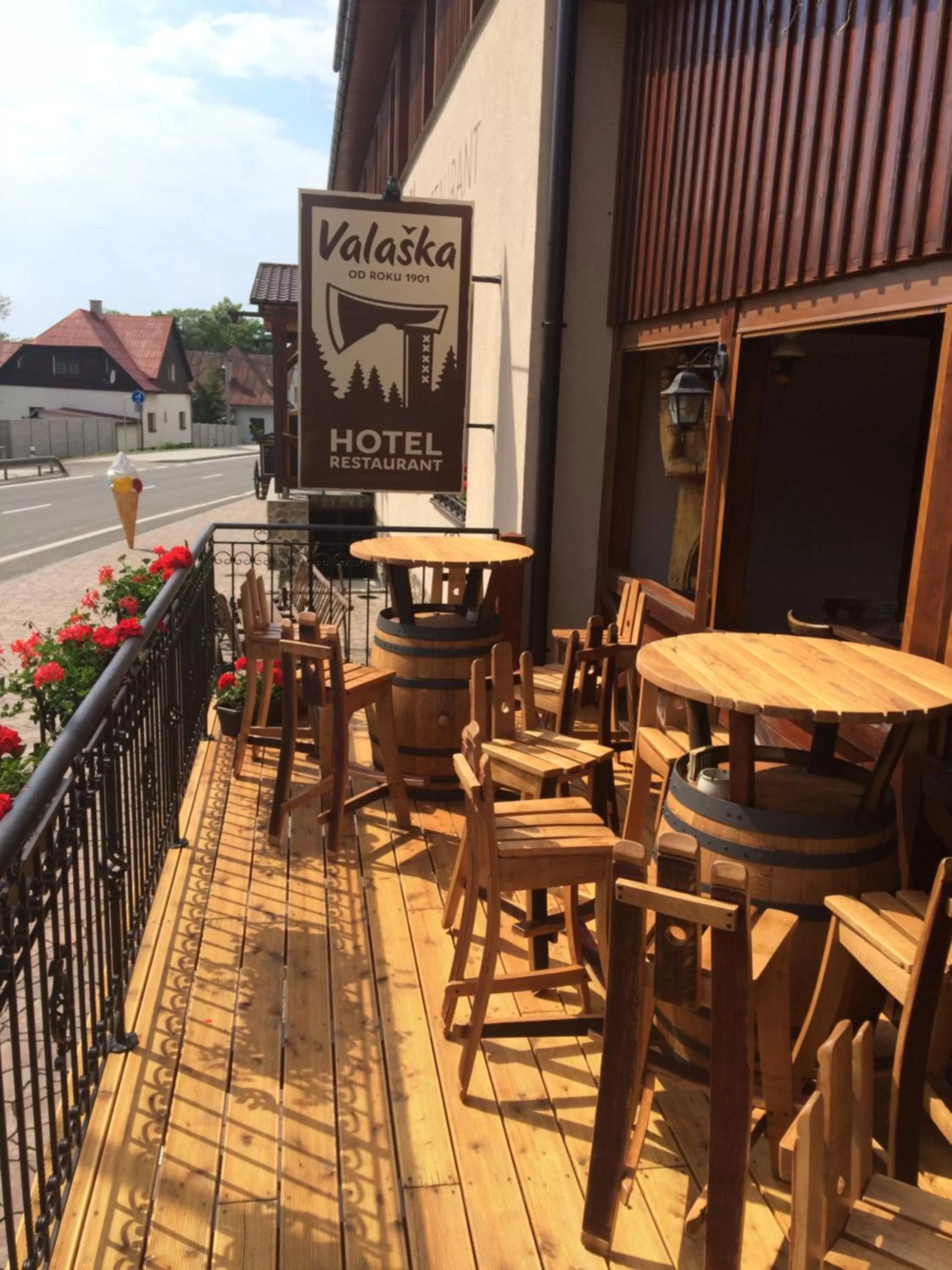 Restaurant/places to eat in Relax hotel Valaška