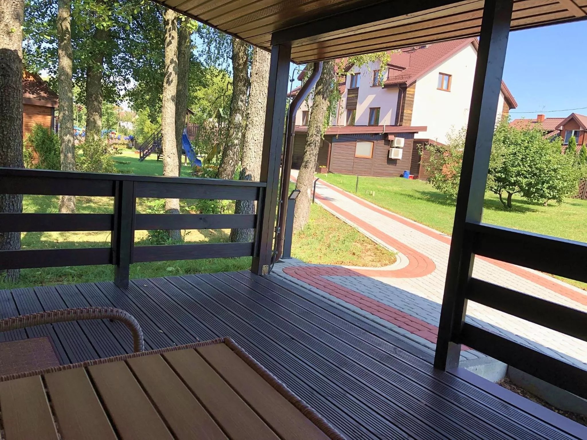 Patio in Villa Skomanda