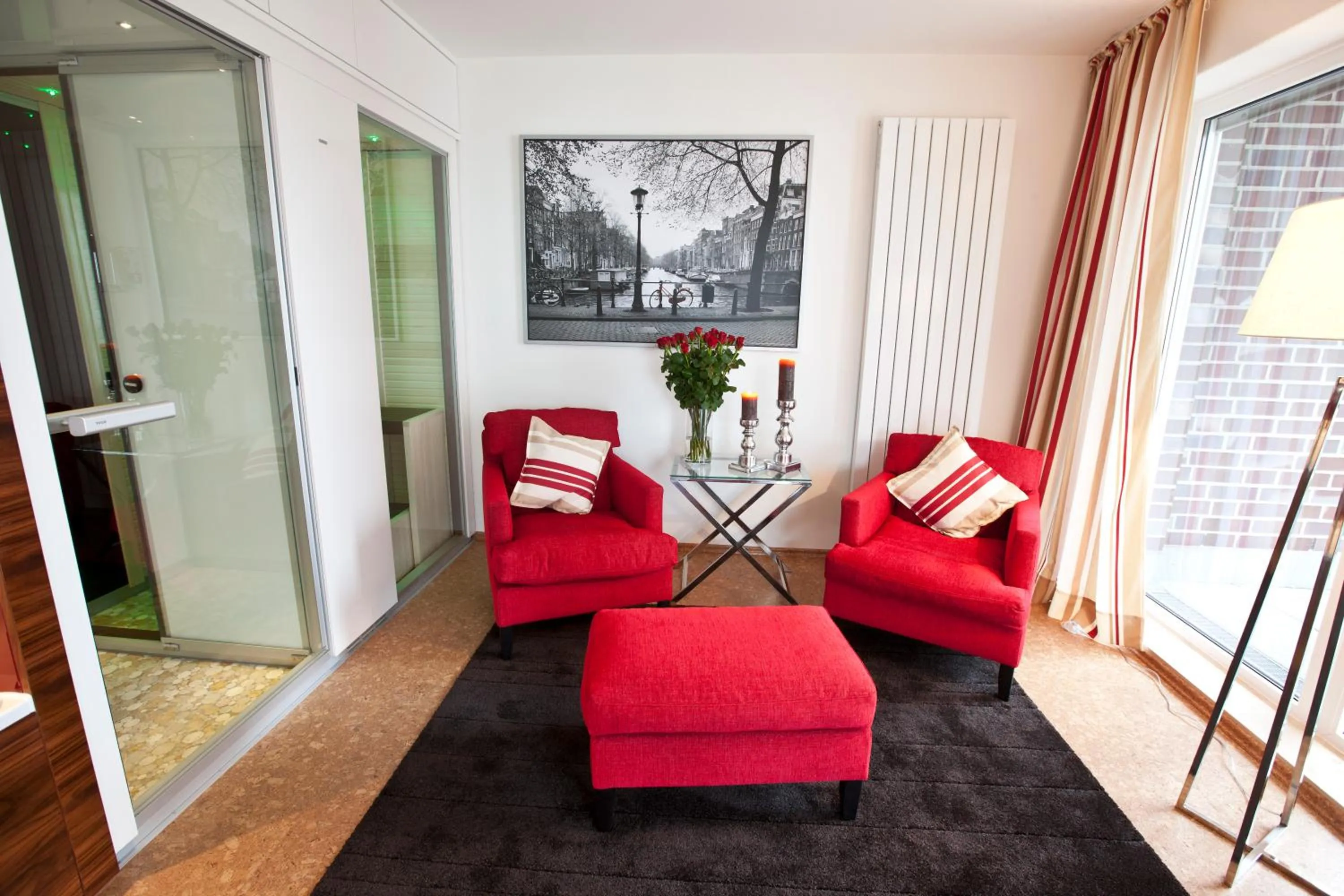 Seating area in Hotel Rheinpark Rees