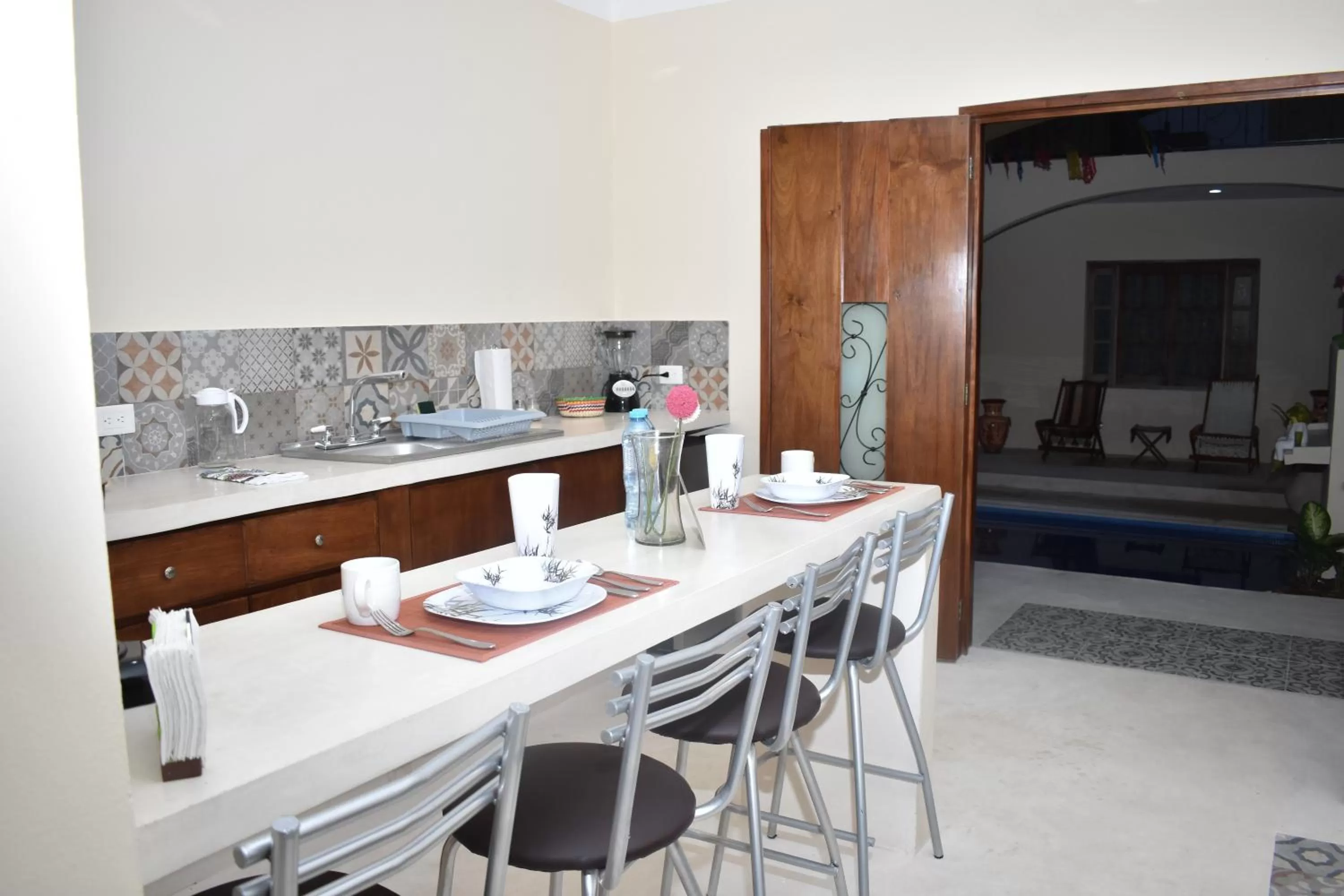 Dining Area in Casa Xanath