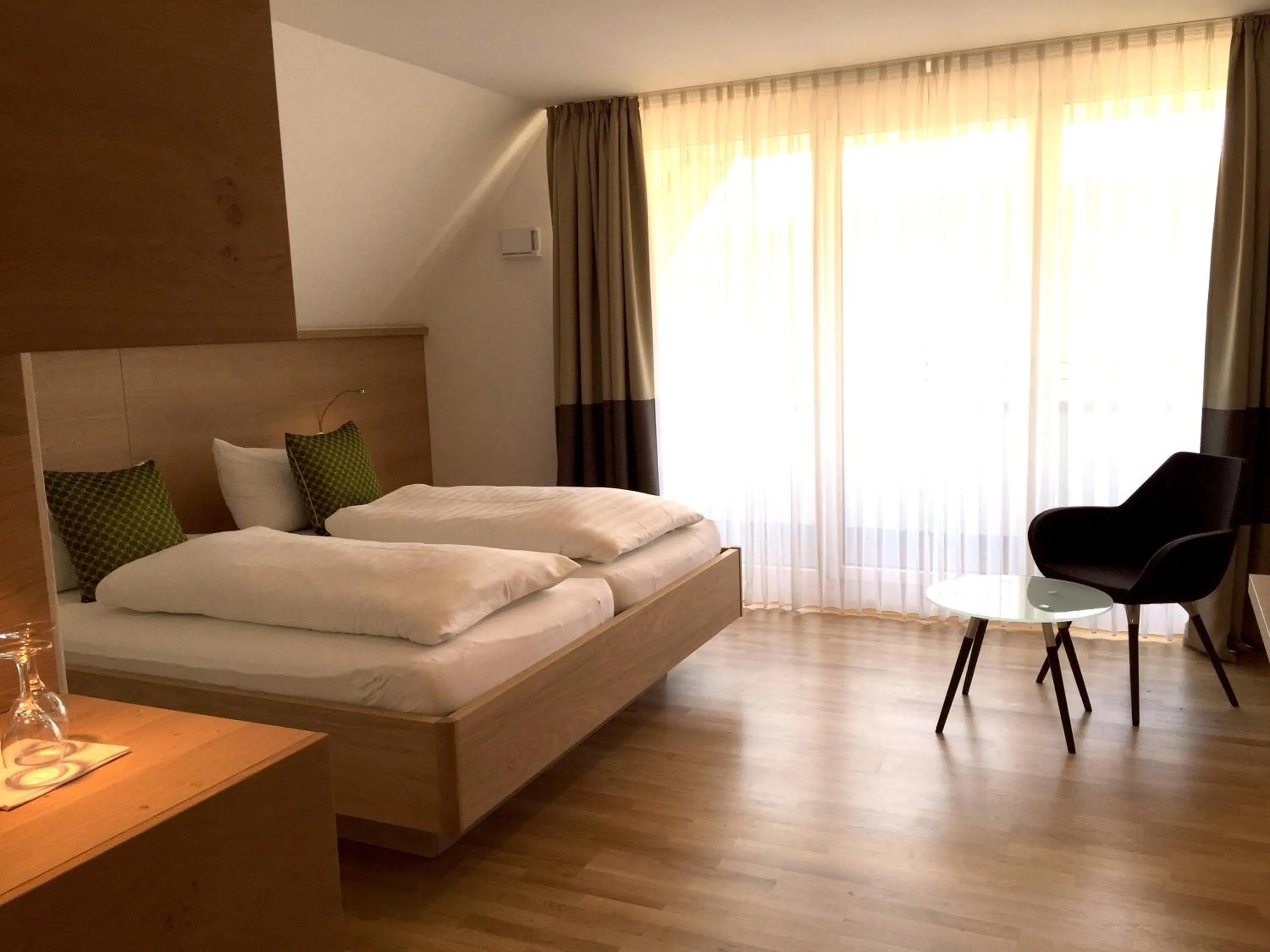 Photo of the whole room, Bed in Hotel Zur Schönen Aussicht