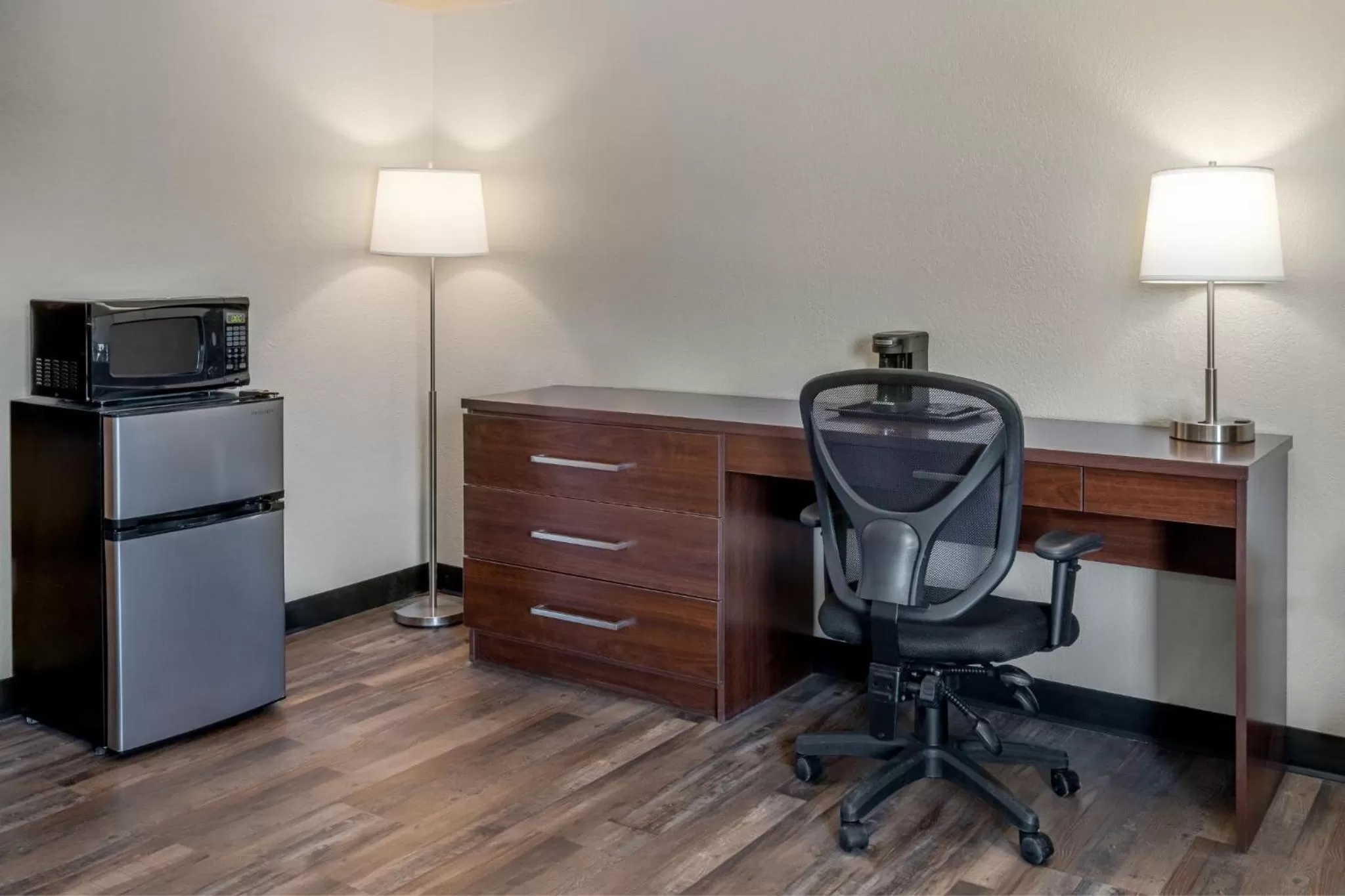 Seating area in El Rancho Hotel
