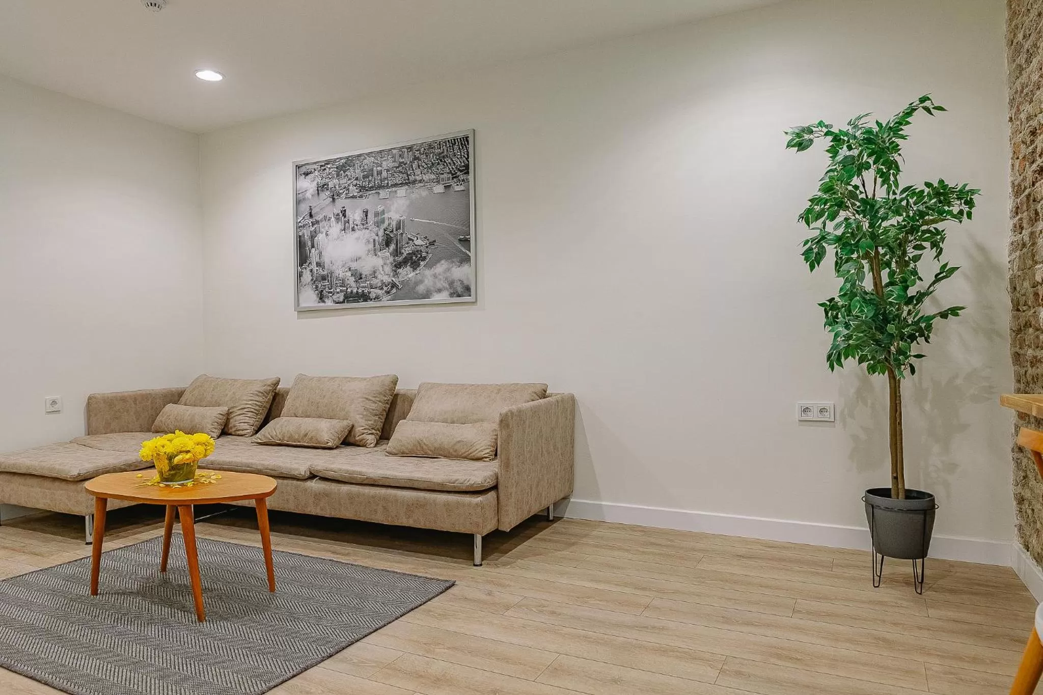 Living room in The Wilson Galata Hotel