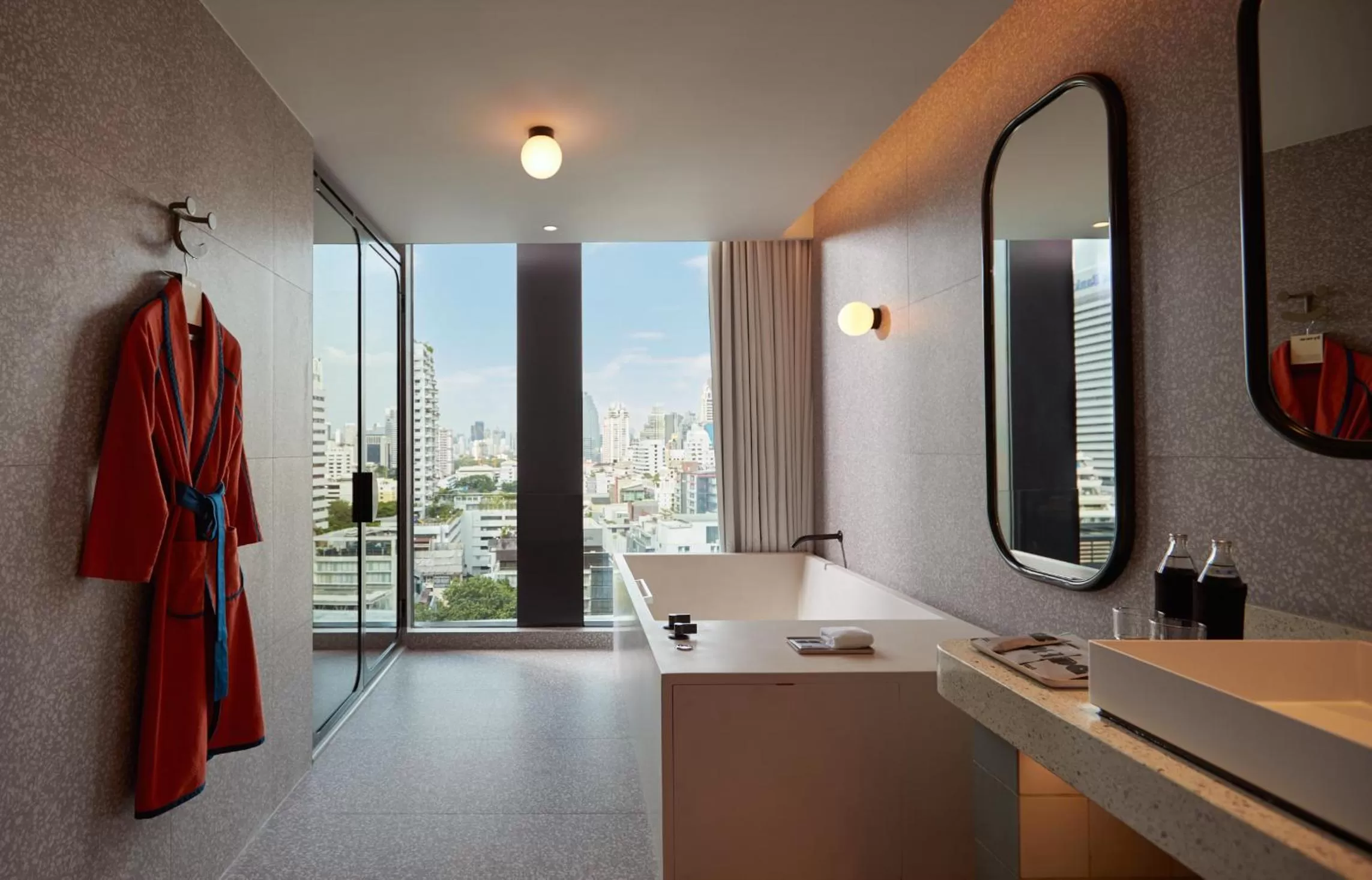 Bathroom in The Standard, Bangkok Mahanakhon