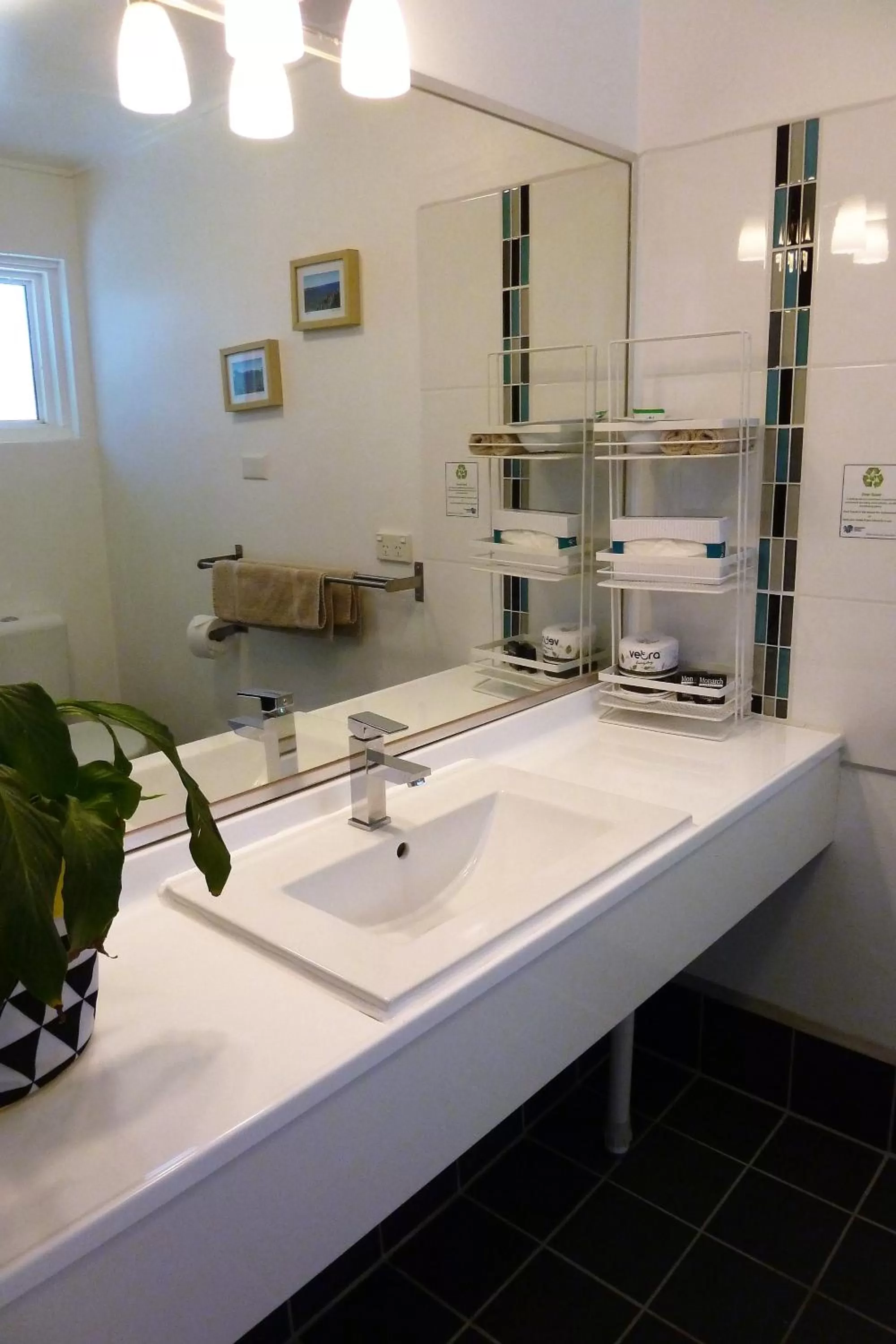 Bathroom in Sky Rider Motor Inn