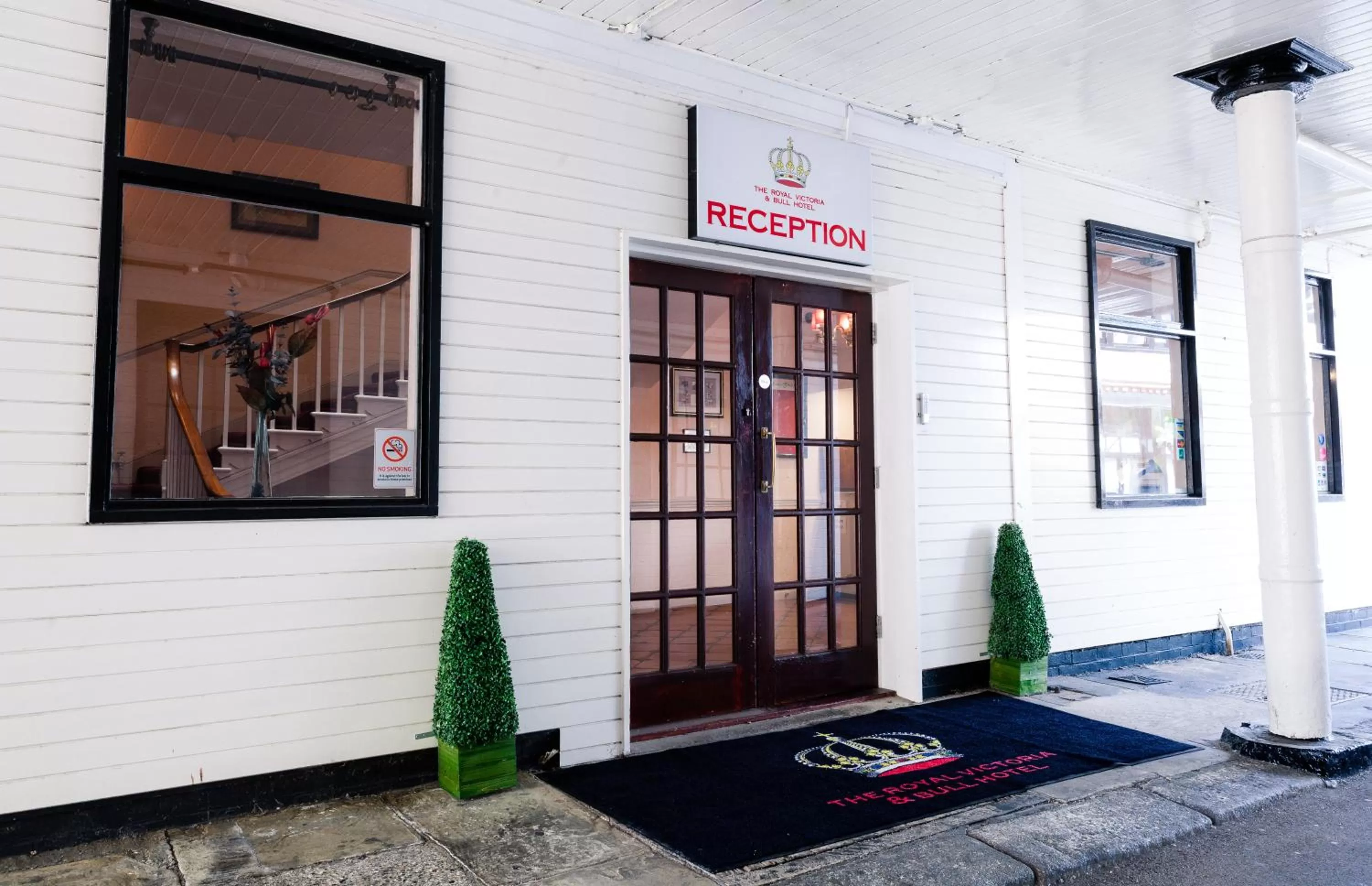 Property logo or sign in The Royal Victoria & Bull Hotel