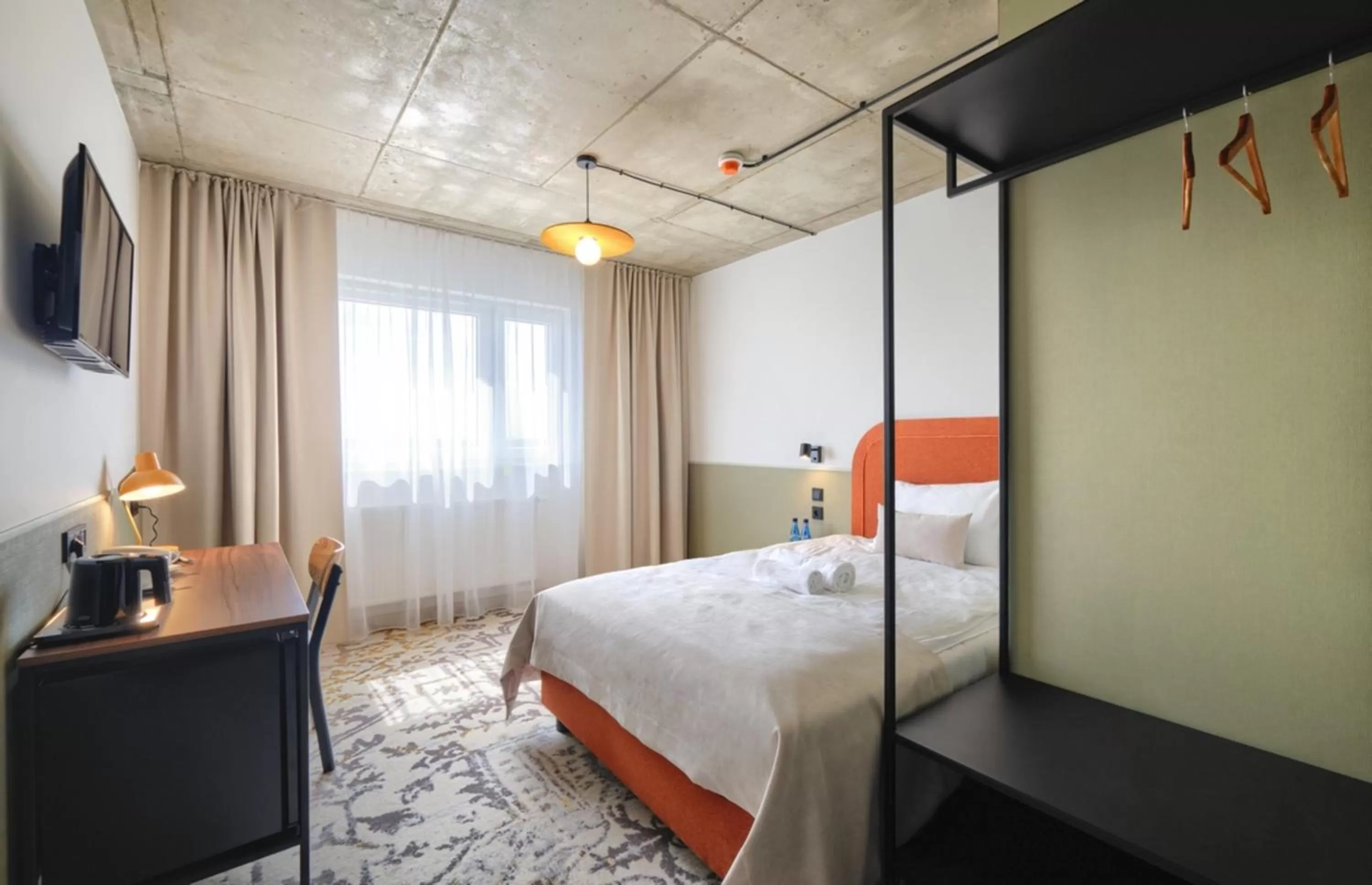 Photo of the whole room, Bed in Arche Hotel Wrocław Airport