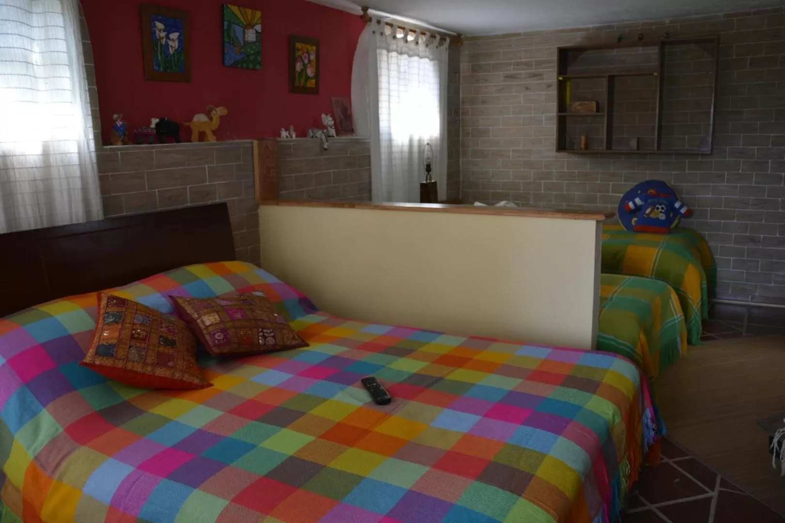 Bedroom, Bed in El Pedregal Sopó