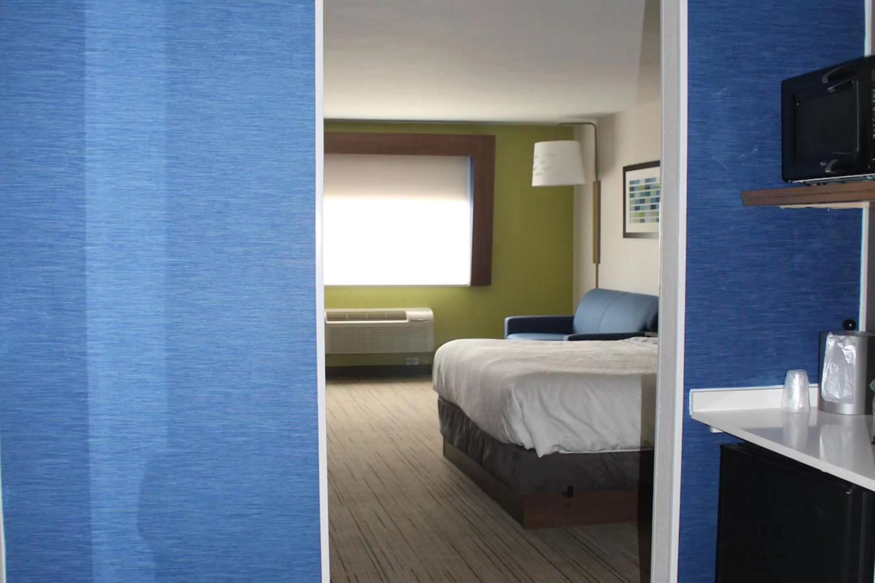 Photo of the whole room, Bed in Holiday Inn Express Hotel & Suites Raton by IHG